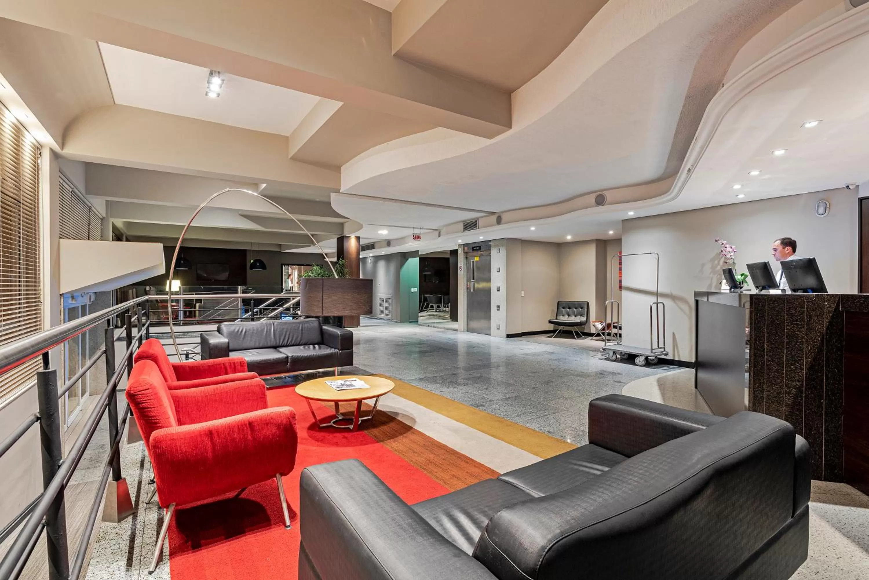 Lobby or reception in Slaviero Baia Norte Florianópolis