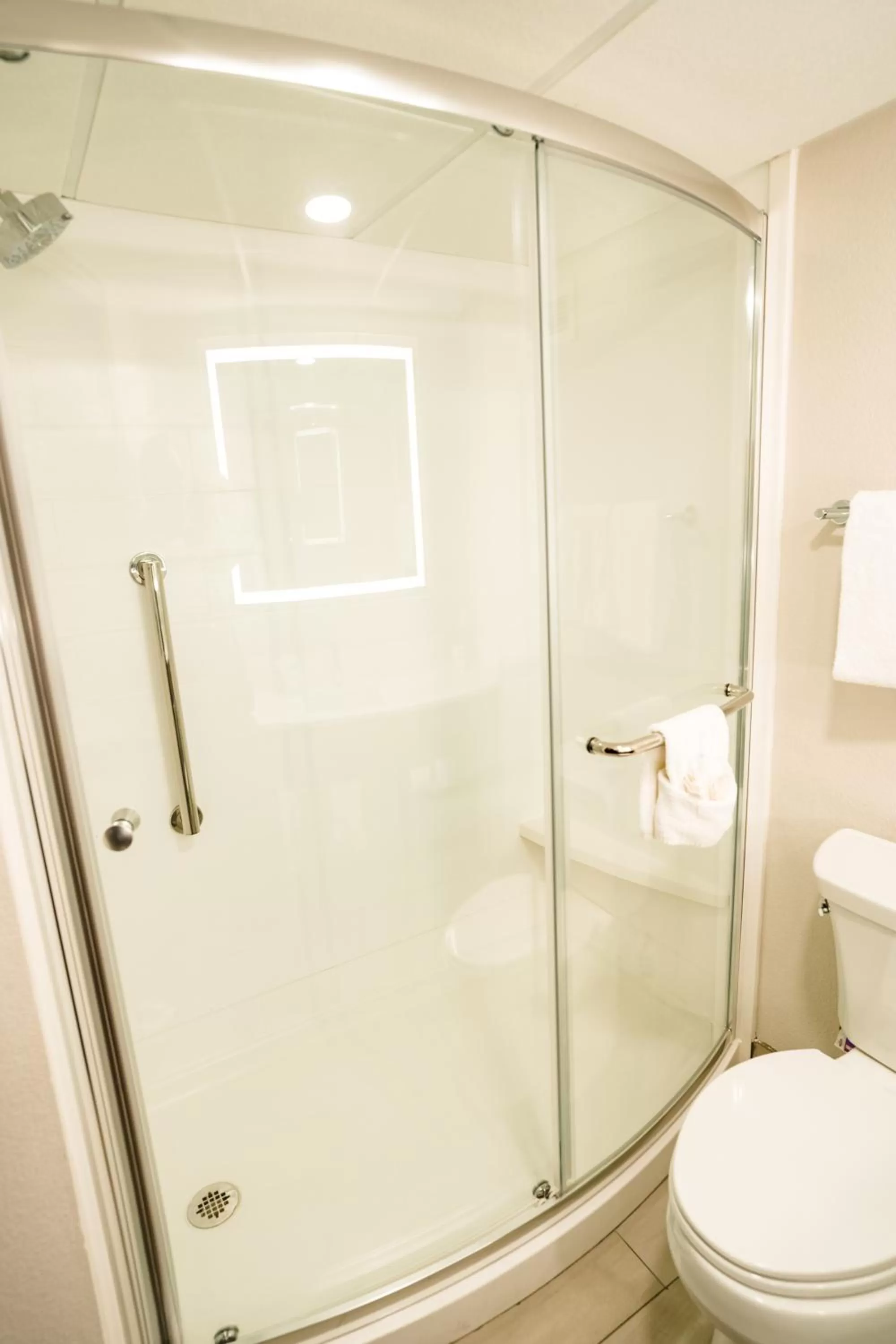Shower in Holiday Inn Express Hotel & Suites Knoxville-North-I-75 Exit 112 by IHG