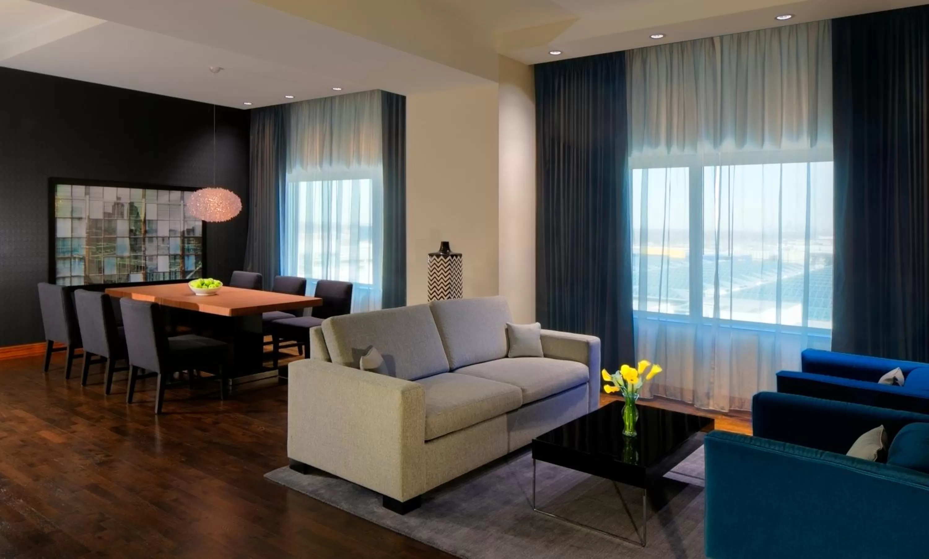 Living room in Radisson Blu Mall of America