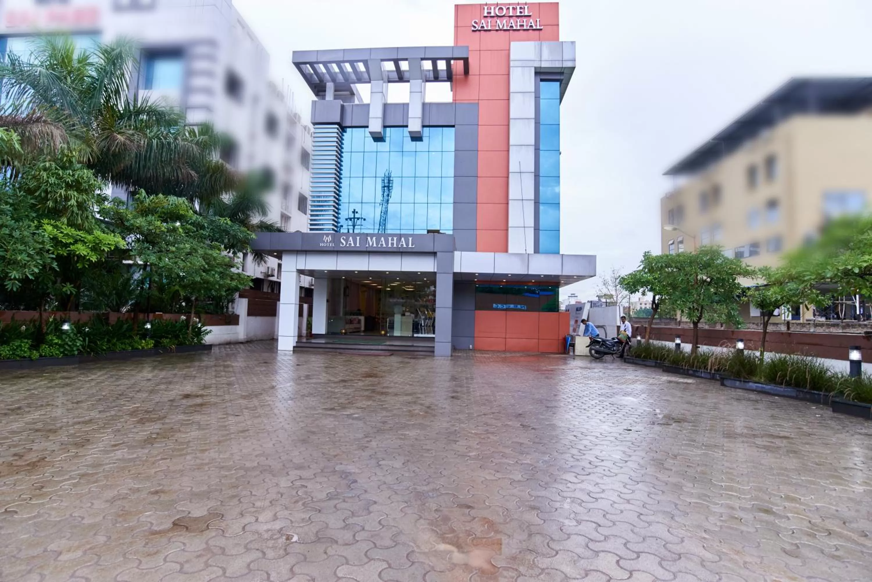 Property building in Hotel Sai Mahal