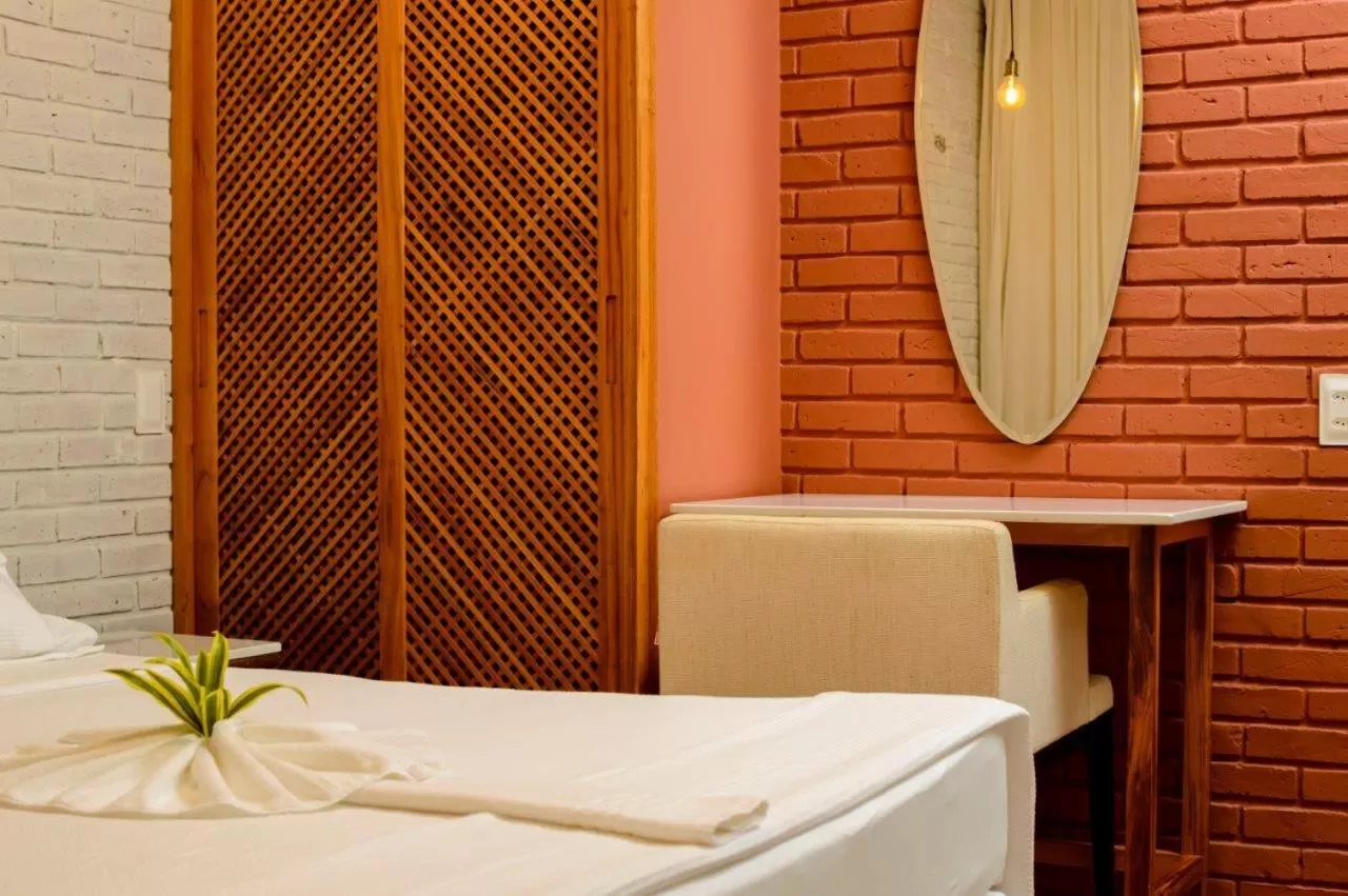 Bed in Hotel Vento Brasil