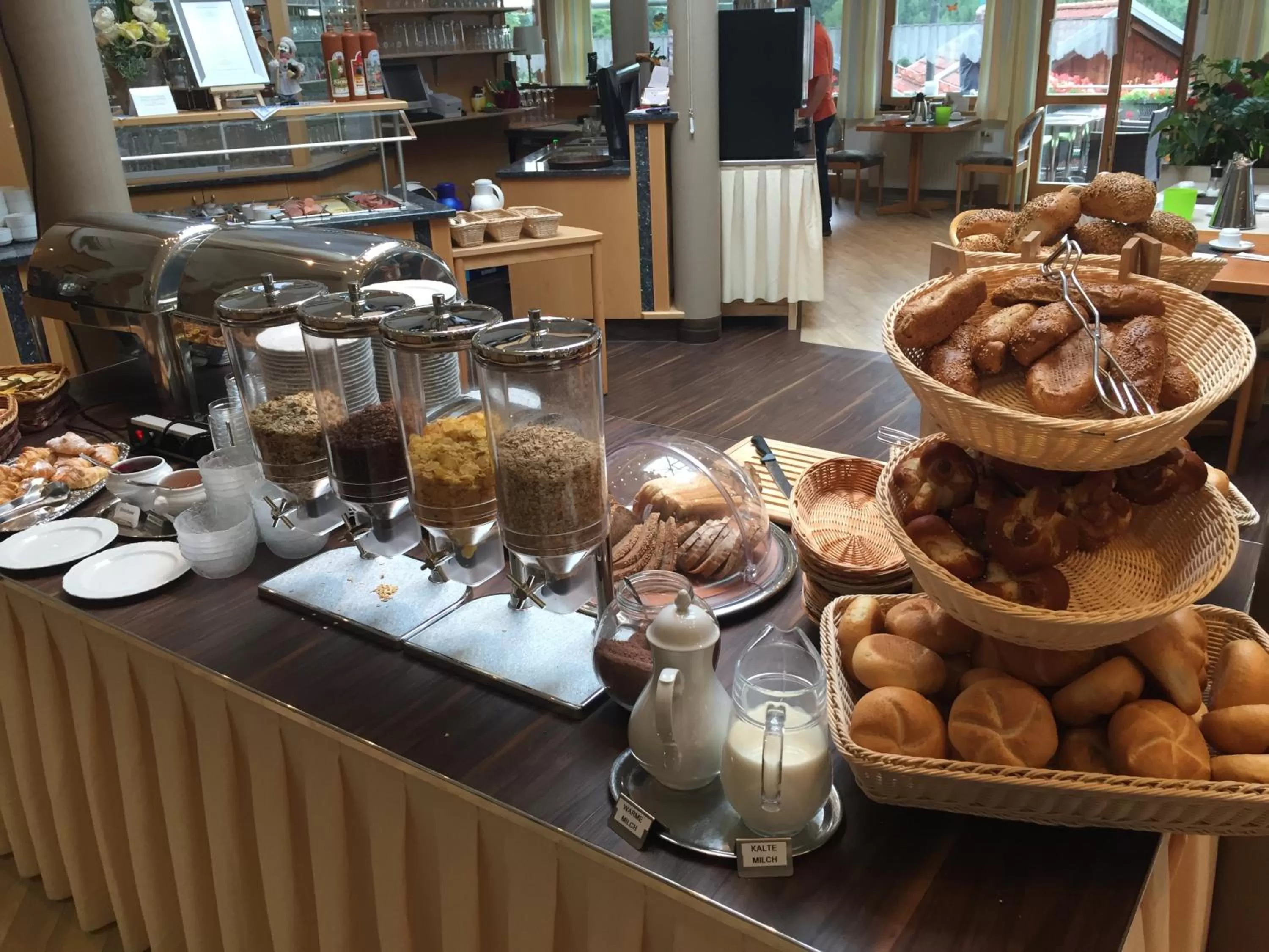 Buffet breakfast in Village Hotel Bayerischer Wald