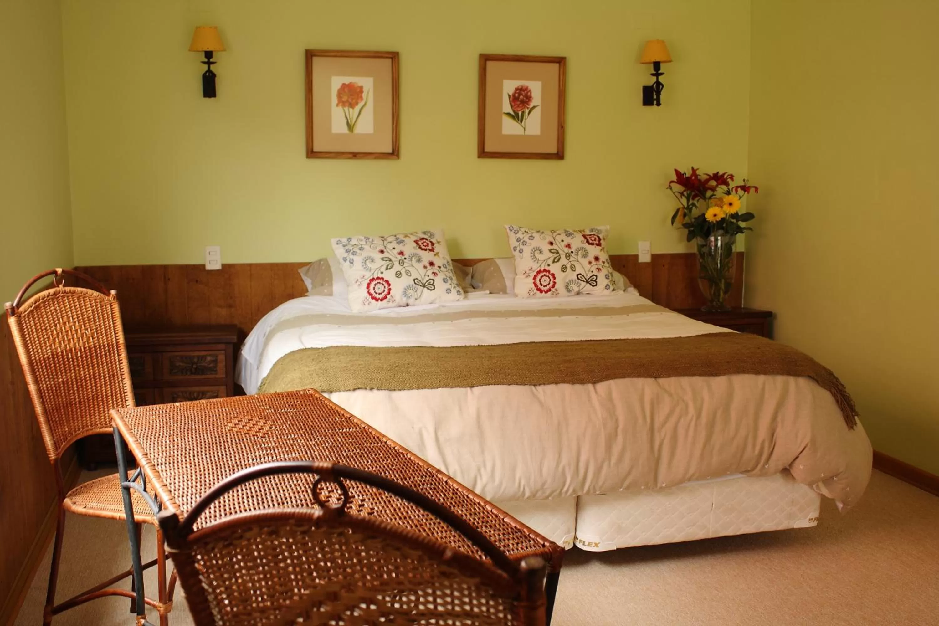 Bed in Hostal Cepa Noble