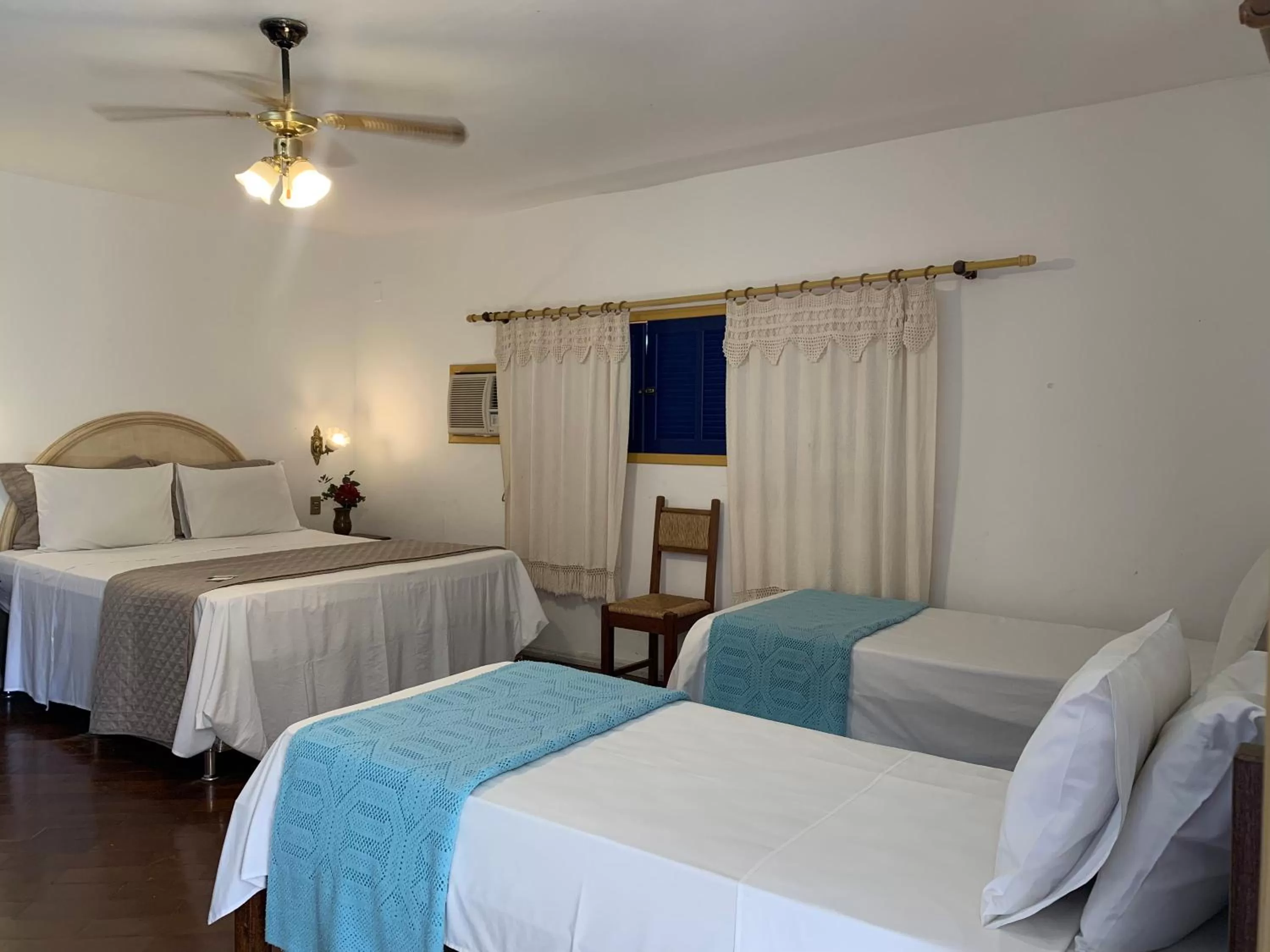 Bed in Pousada Villa Real