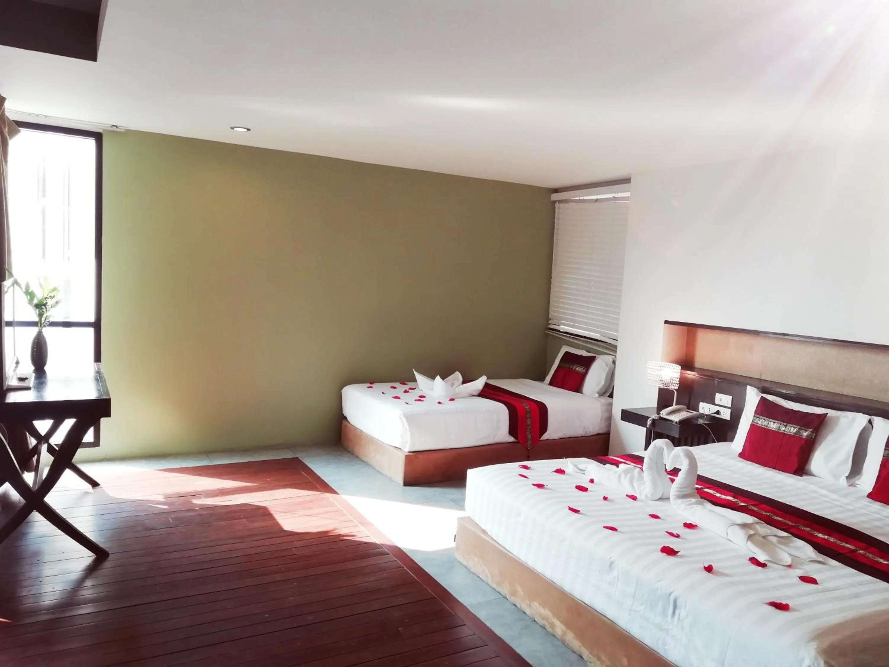 Bed in Mandala House, Chiang Mai