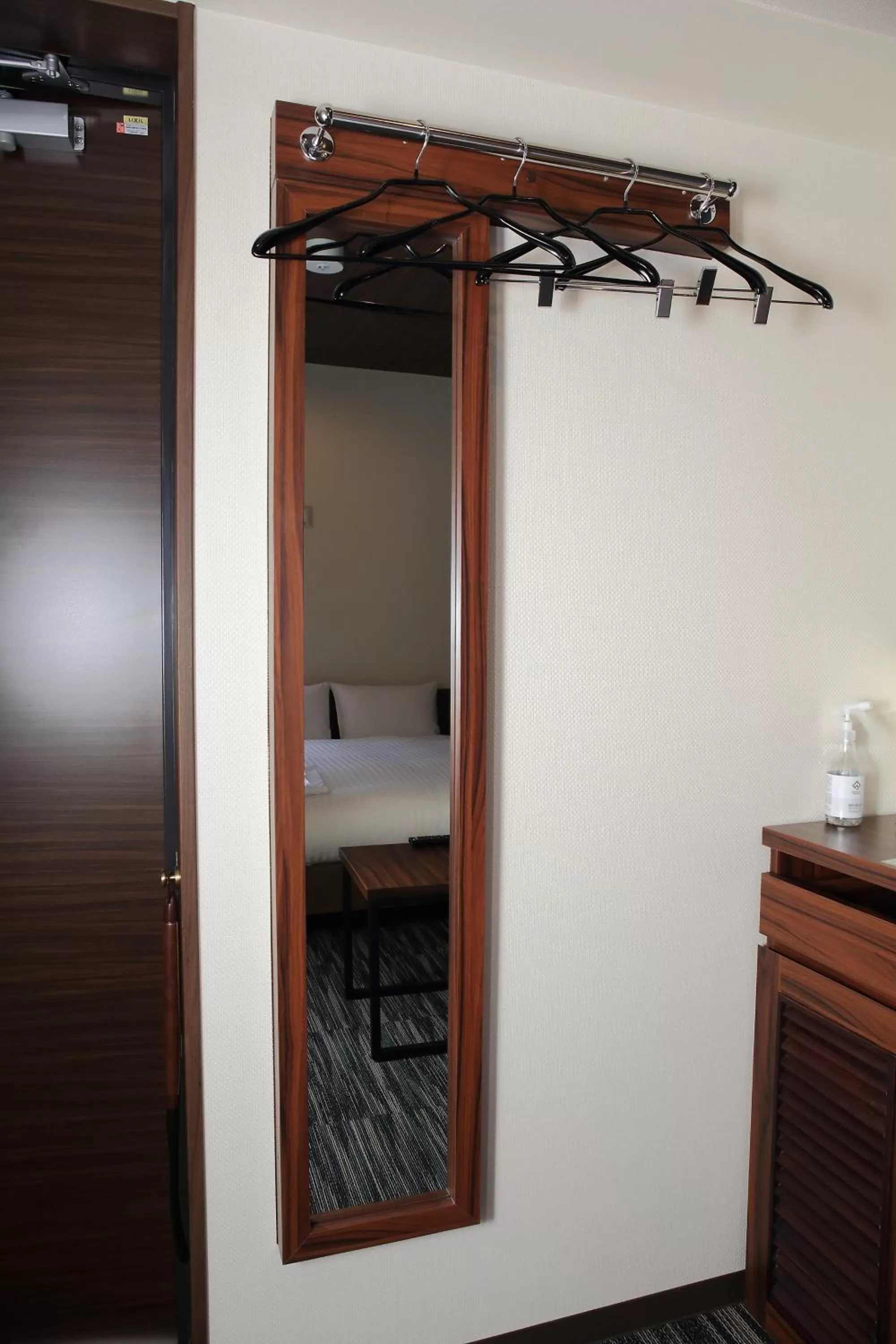 Decorative detail, Bed in One's Hotel Fukuoka