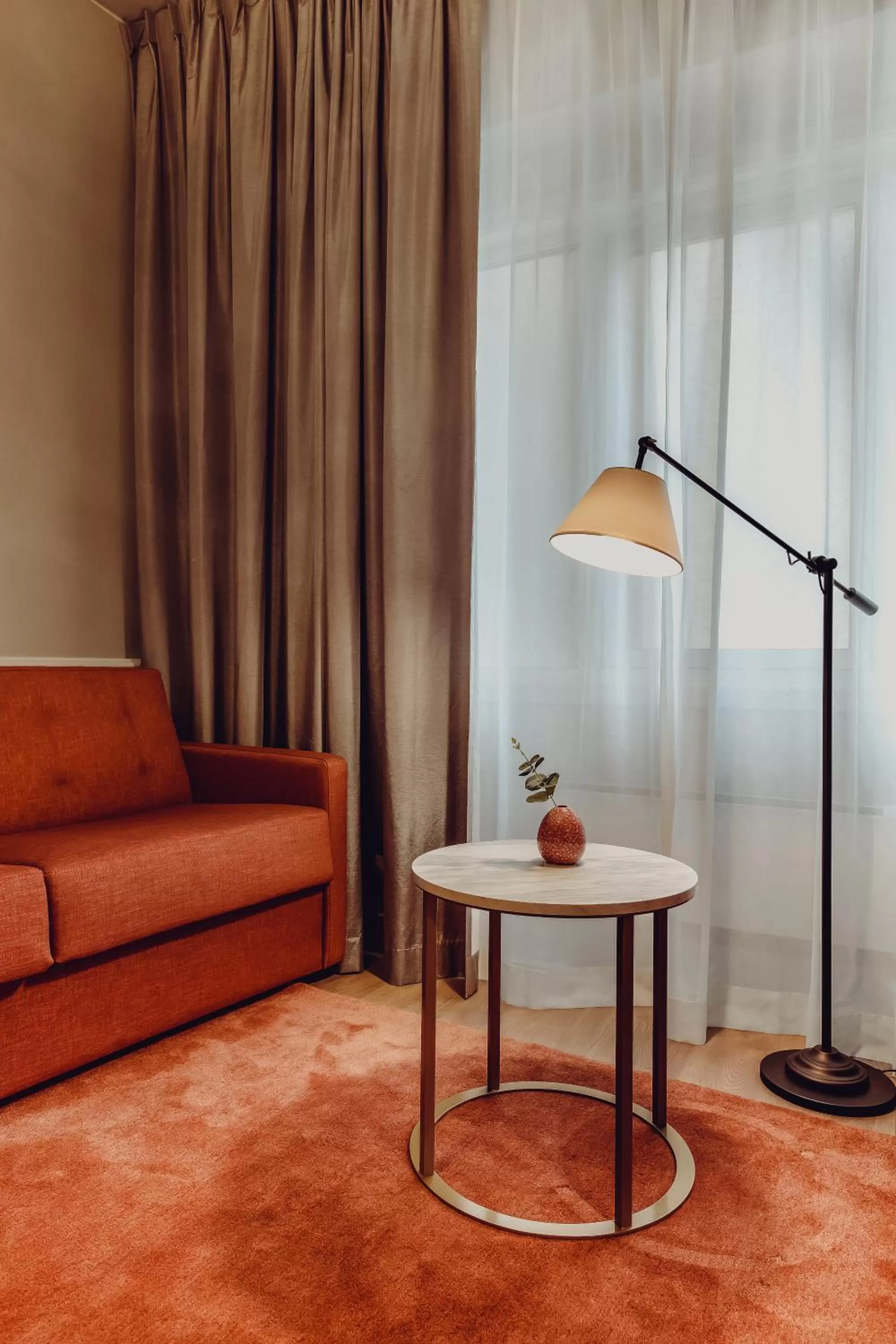 Seating area in Home Hotel Grand Bodø