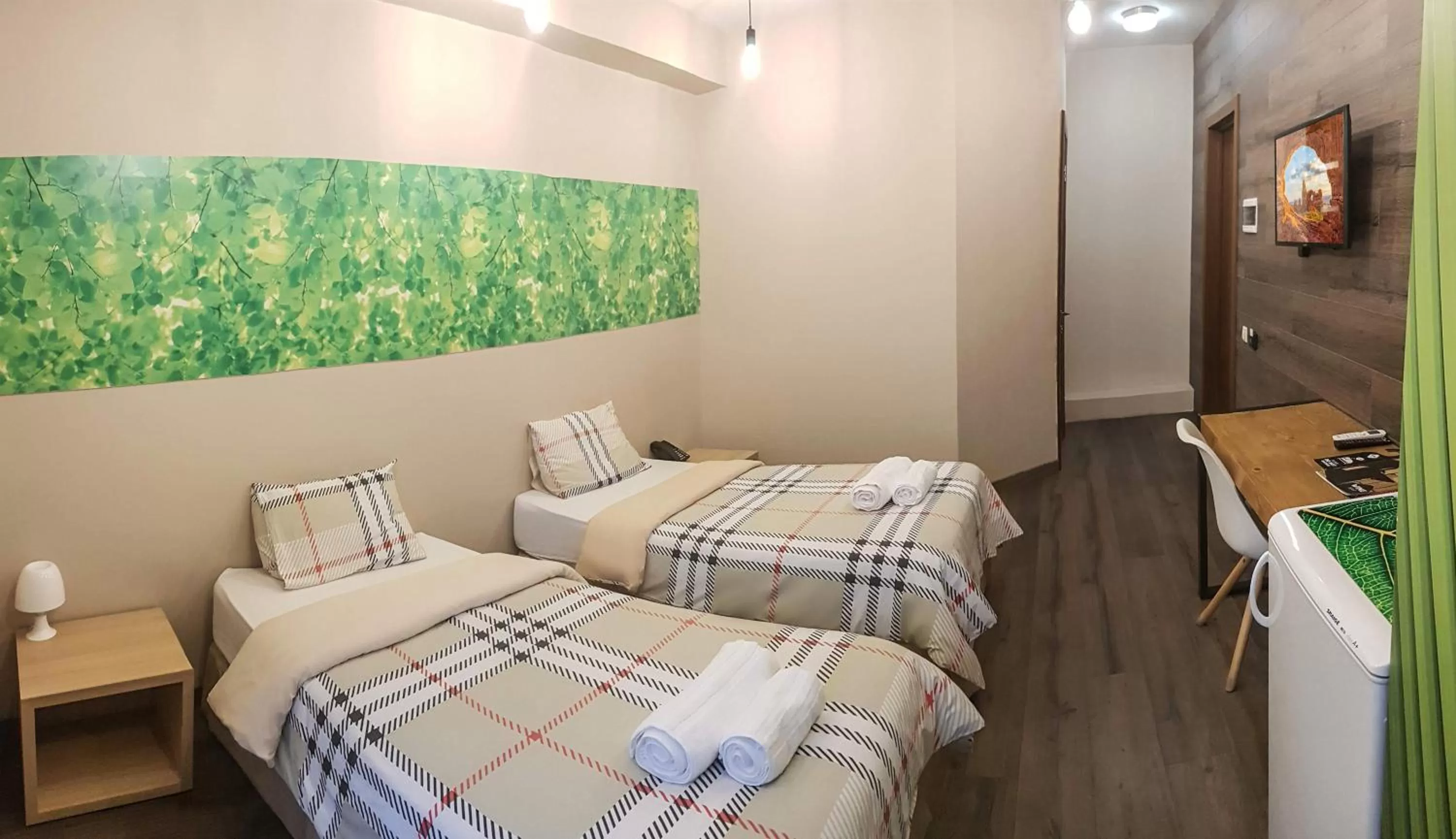 Bed in Wine Hotel Chisinau