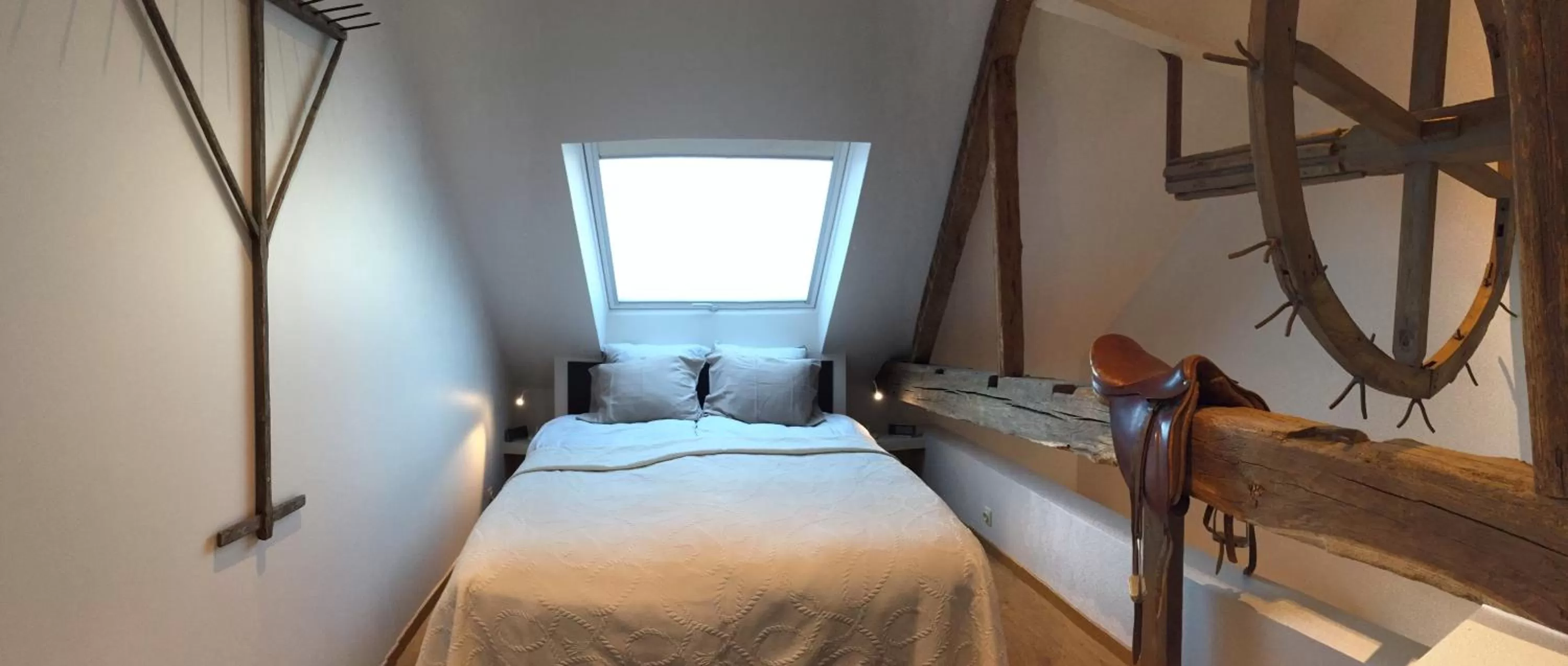 Bedroom, Bed in B&B Den Engel