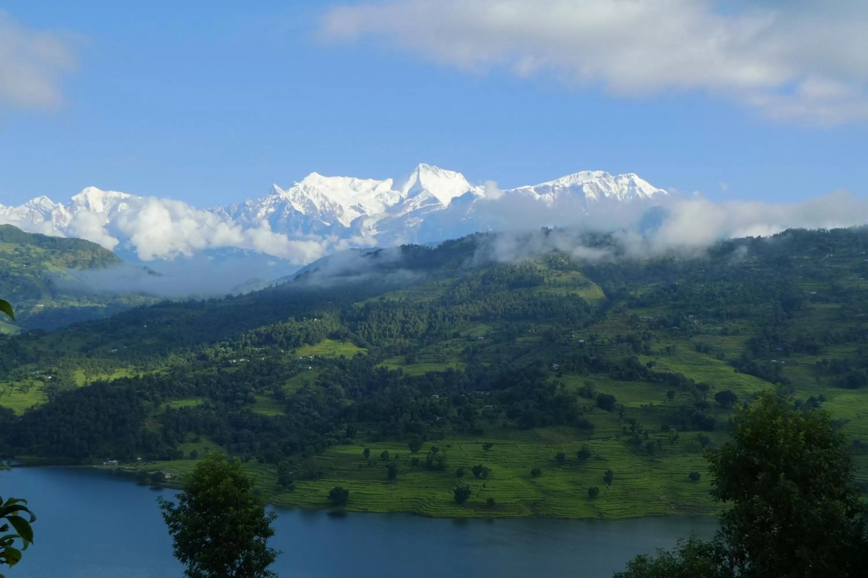 Natural Landscape in Dinesh House