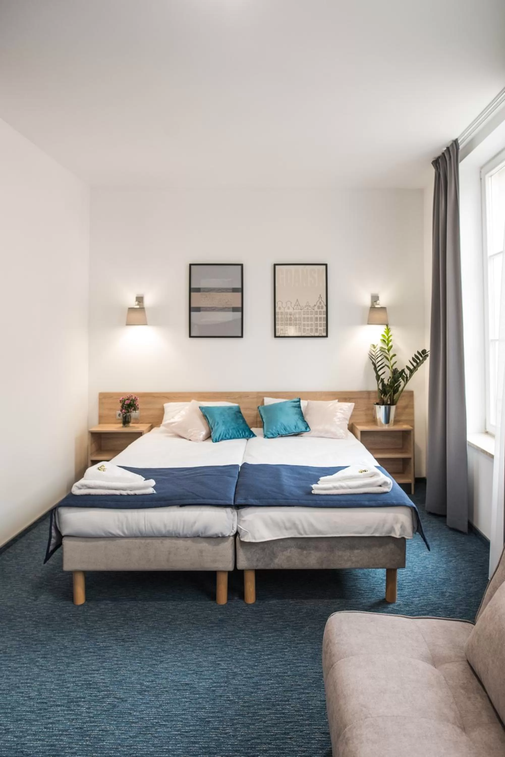 Bed in Fama Residence Gdańsk Old Town