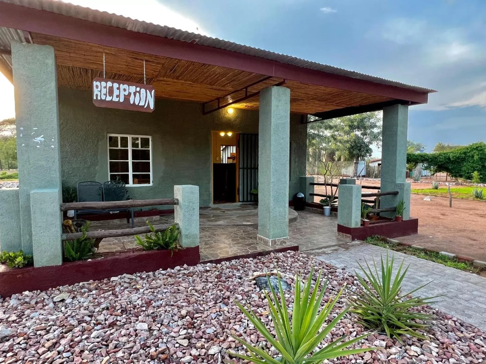 Facade/entrance in Abenab Lodge & Tours cc
