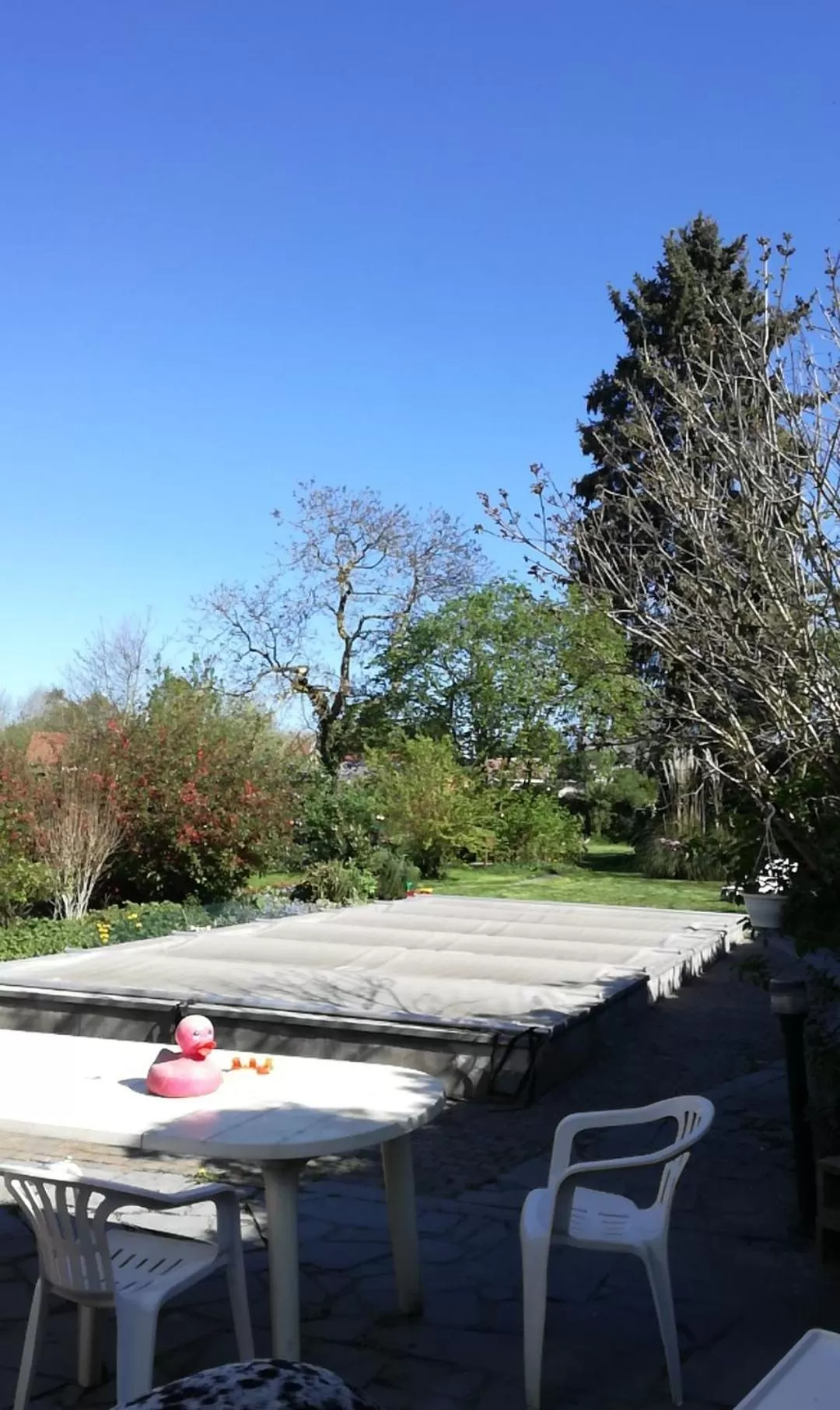 Patio in B and B Comme chez soi