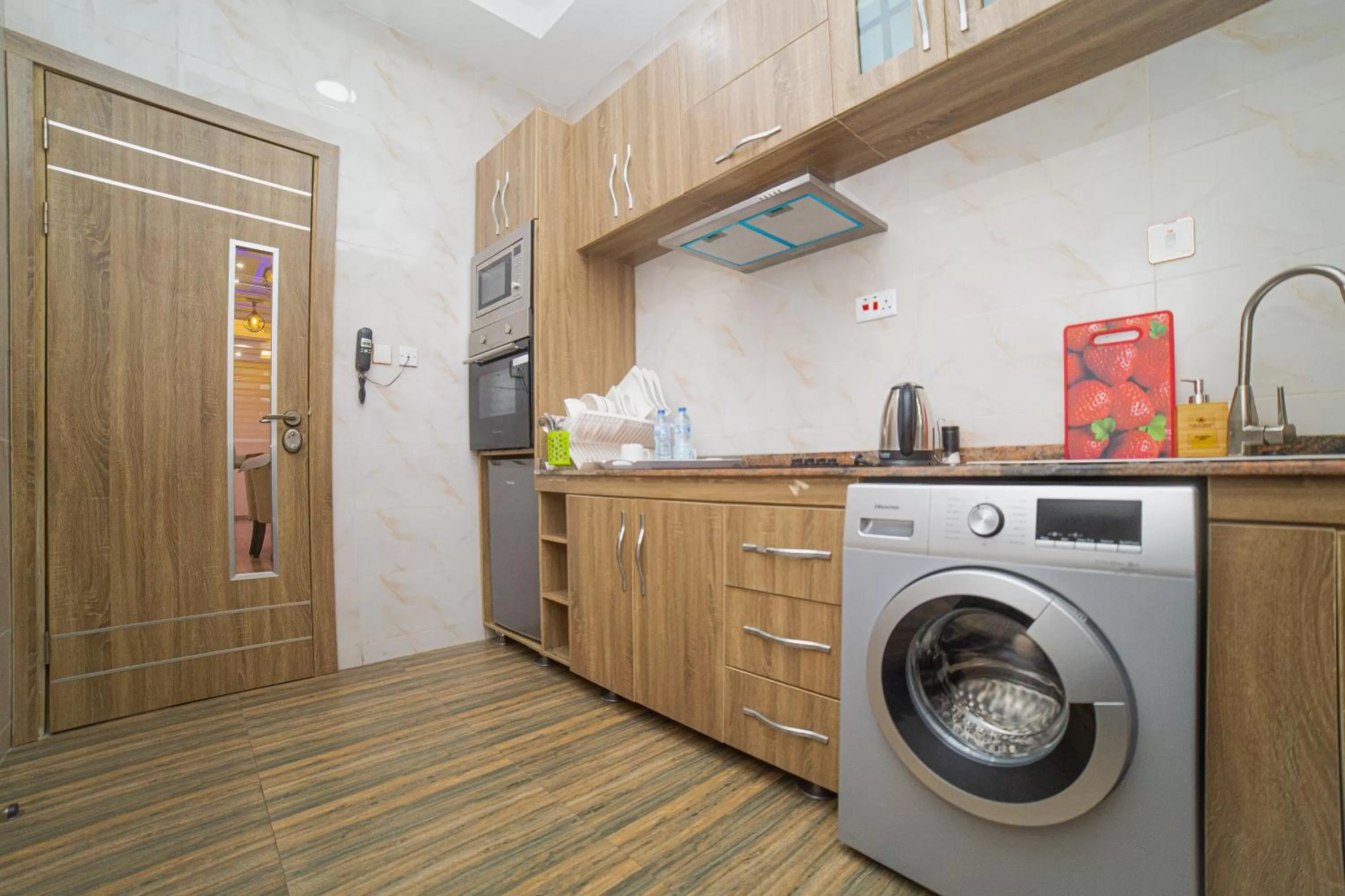 Kitchen or kitchenette in God's Touch Apartments Signature