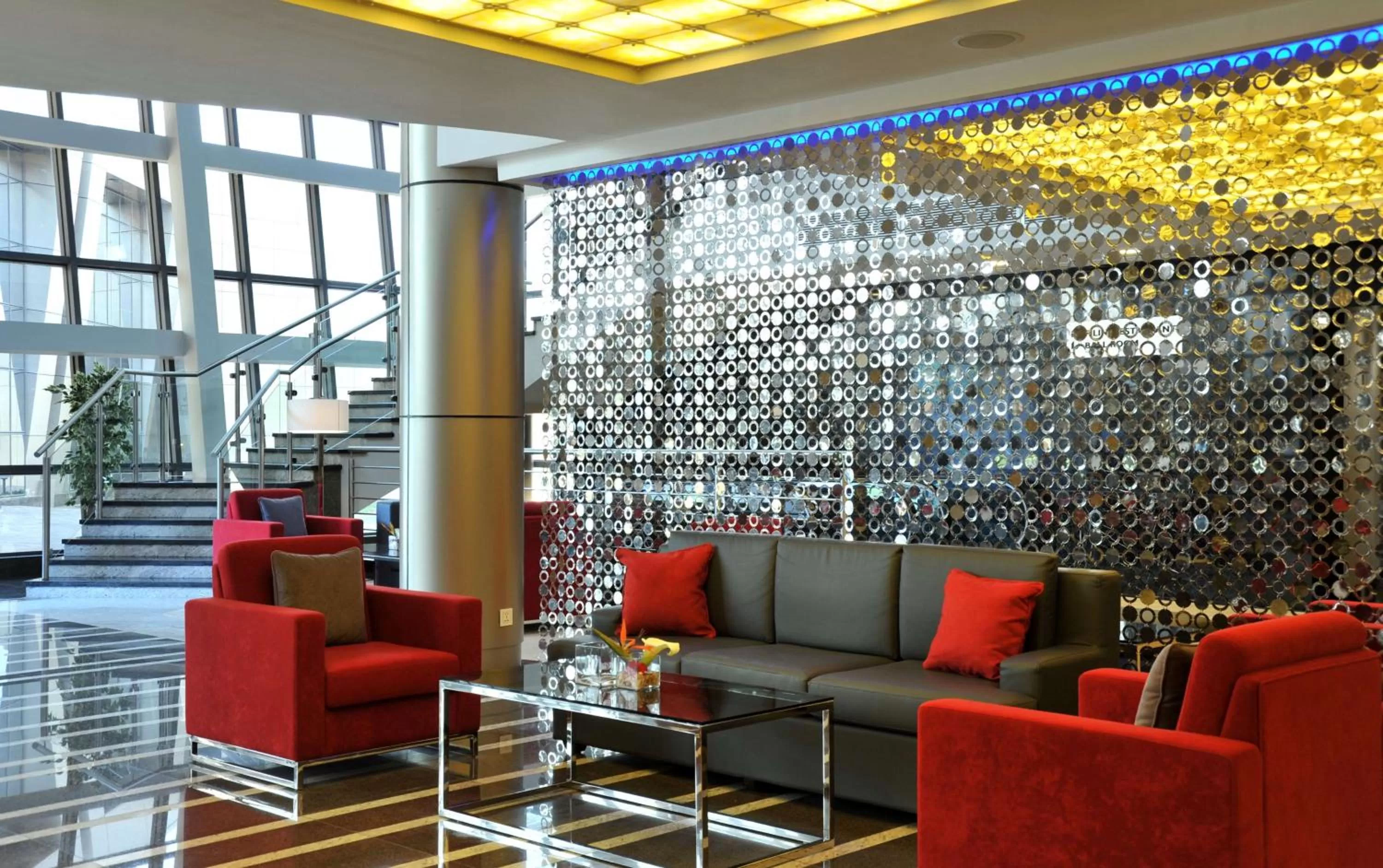 Lobby or reception in Radisson Blu Hotel Lusaka