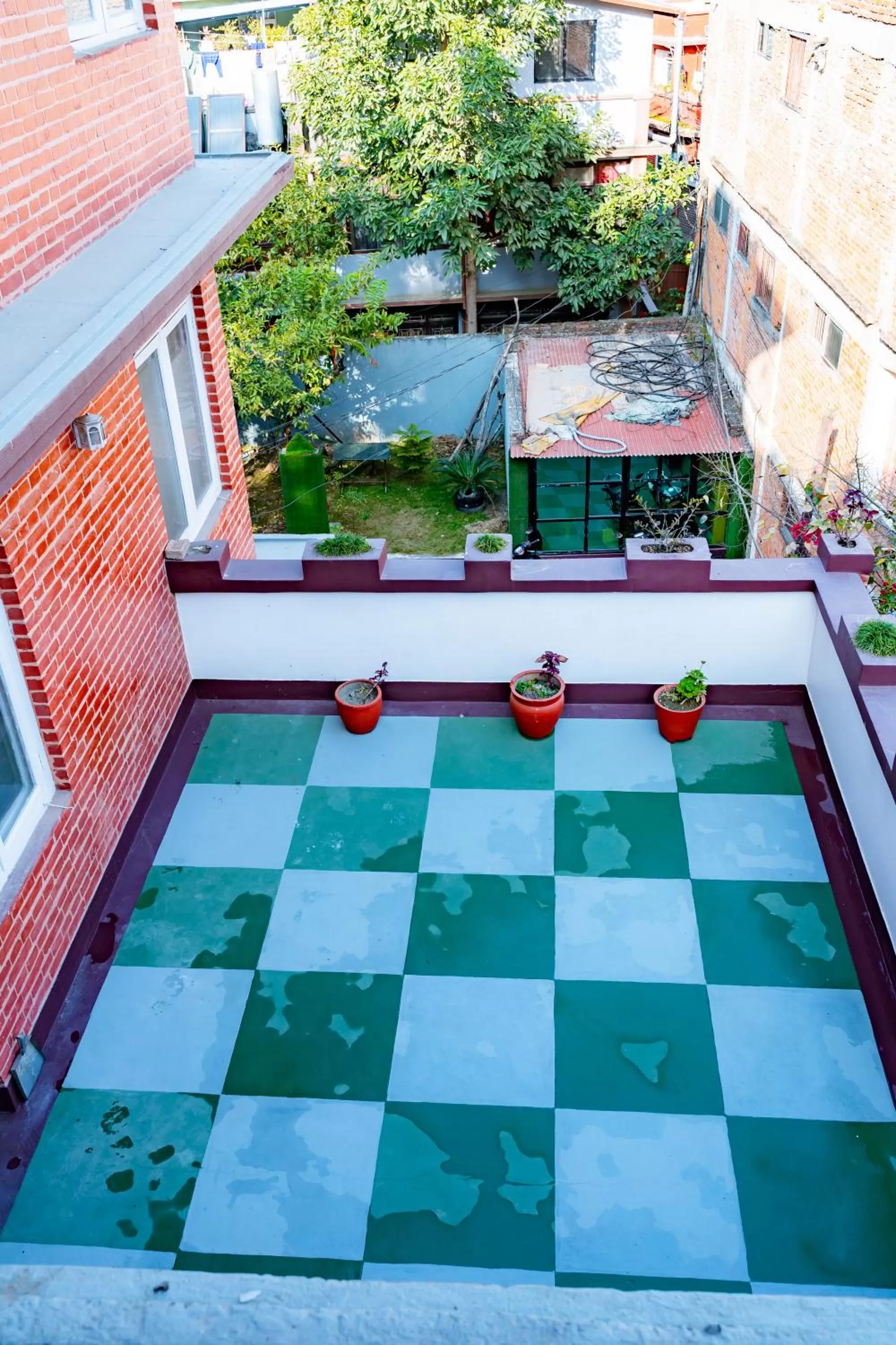 Property building, Pool View in Silu Homes by Hostmandu