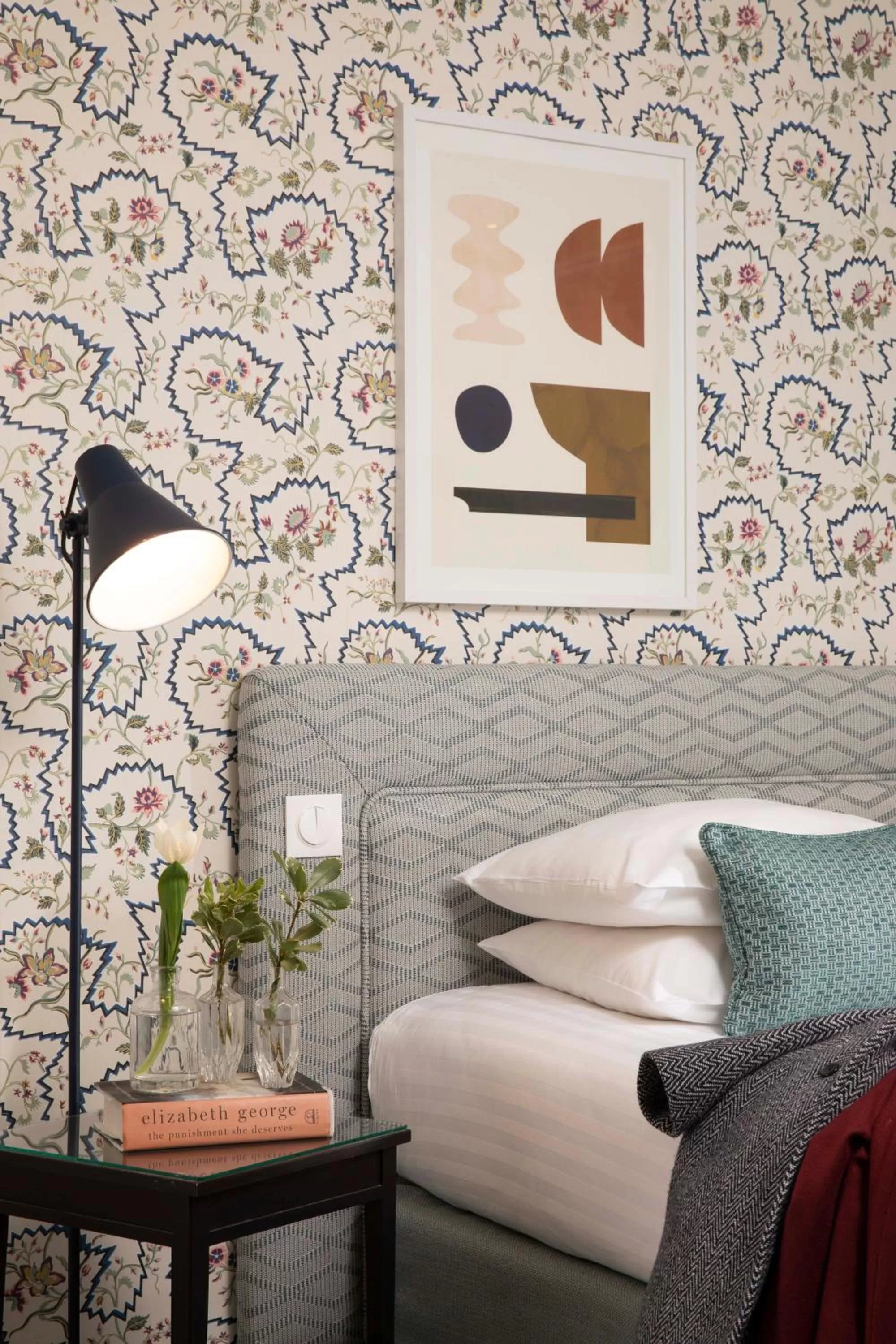 Bed in Hotel Relais Bosquet by Malone