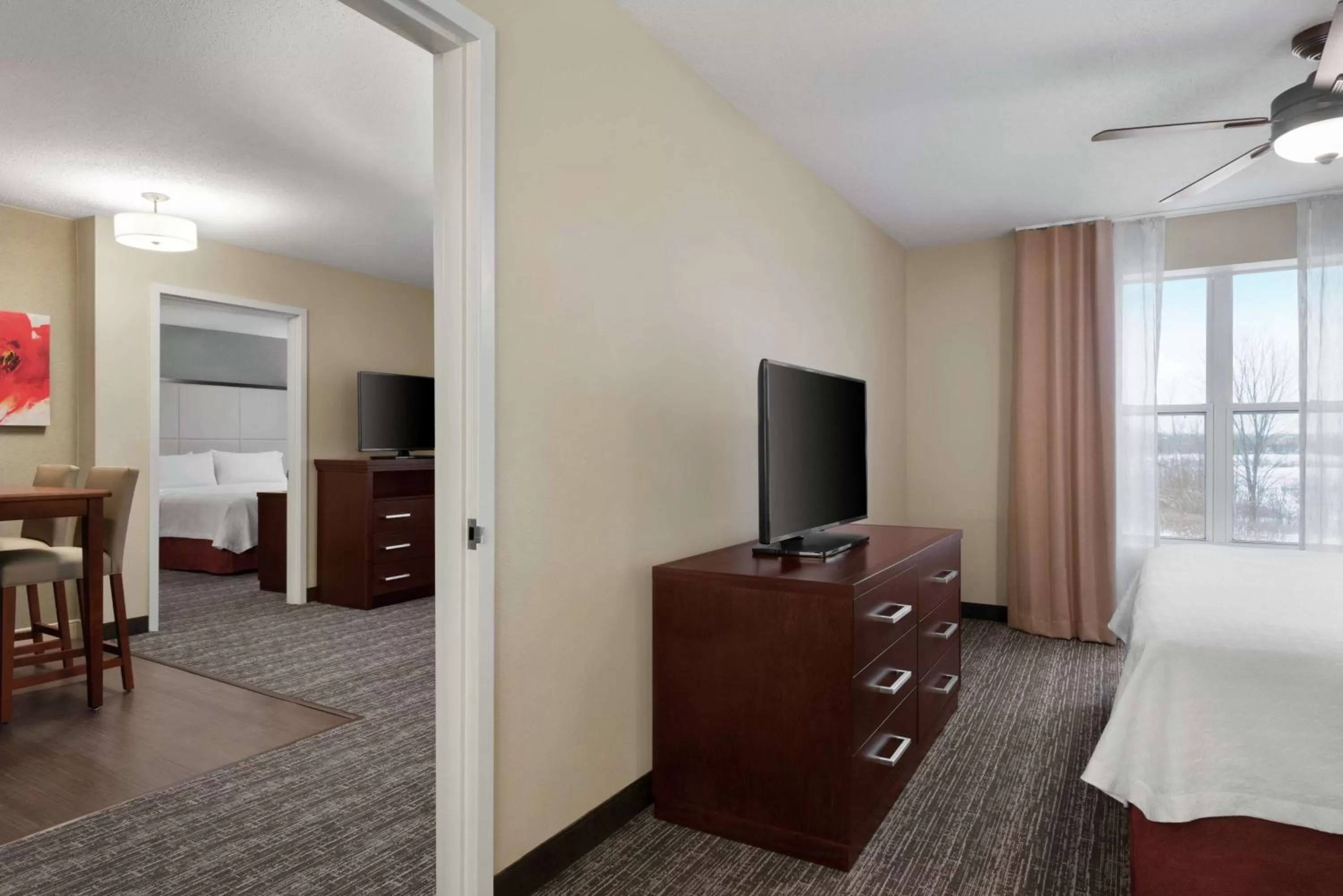 Bedroom, Bed in Homewood Suites Rochester-Henrietta