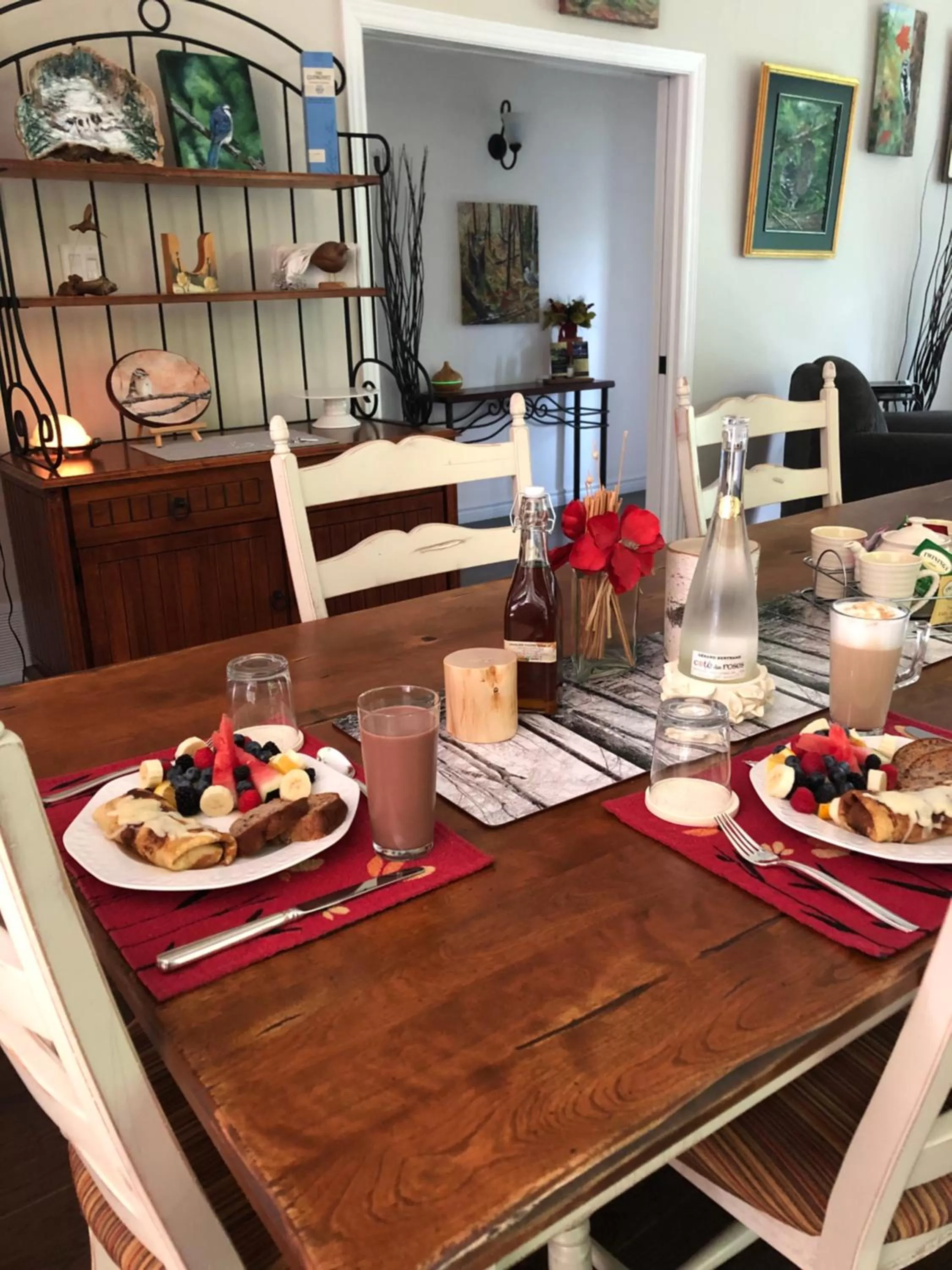 Food and drinks in Au Gré Du Temps - Gîte B&B