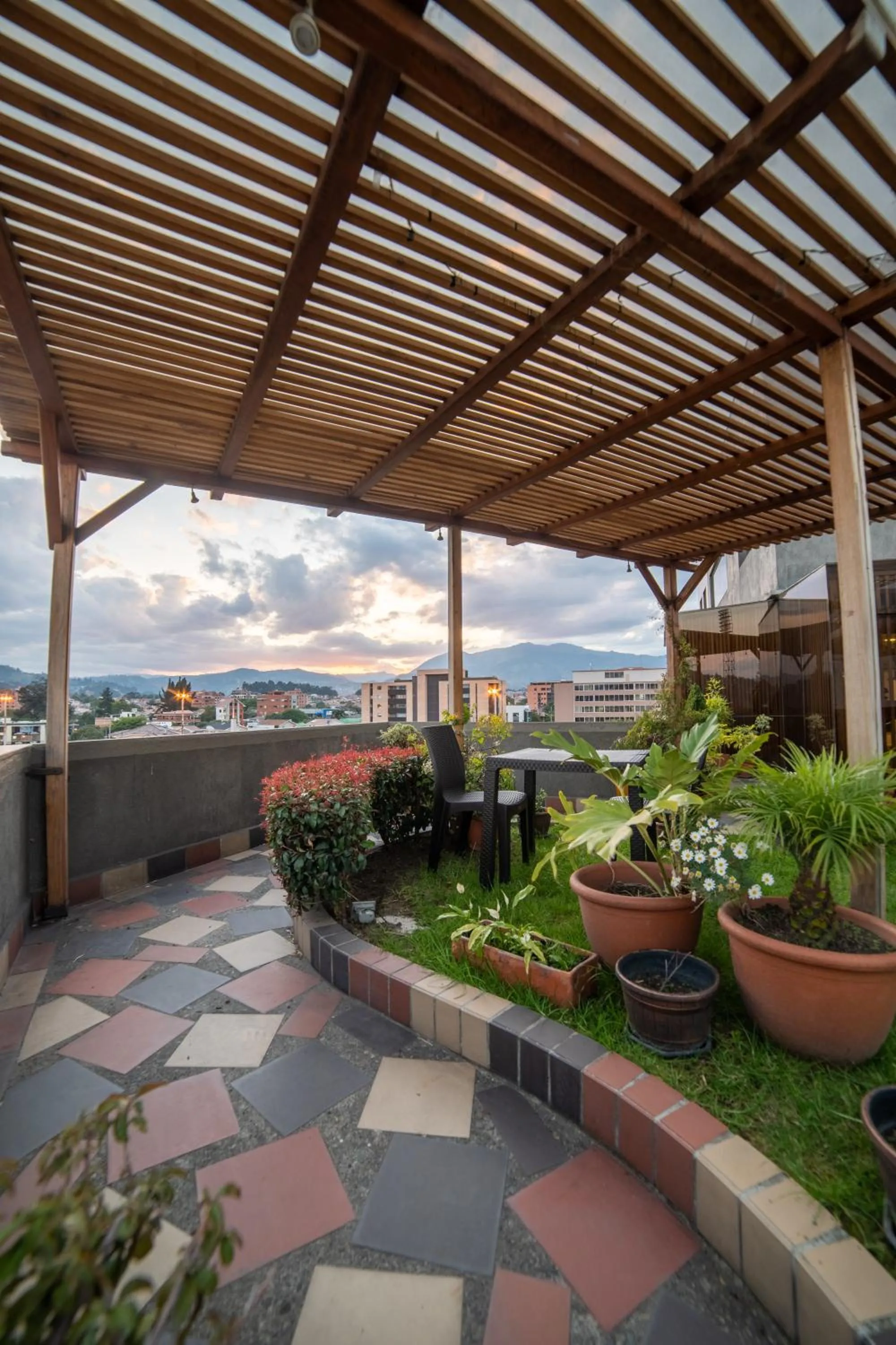 Balcony/Terrace in Hotel Valgus