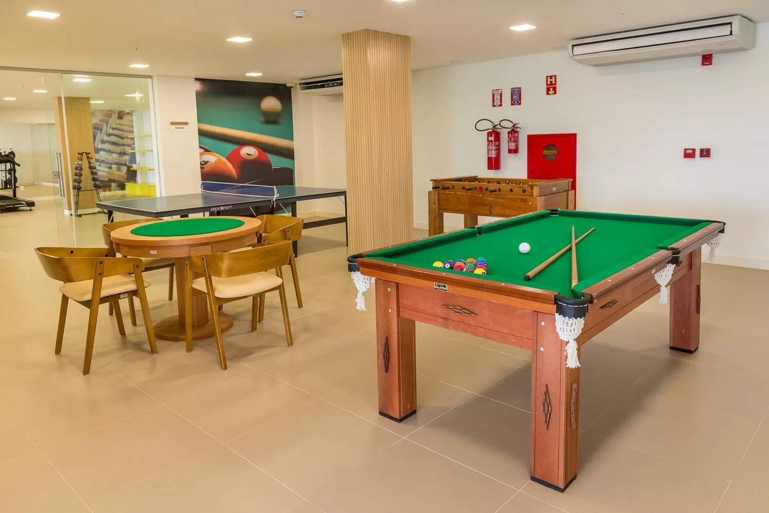 Game Room in Hotel Senac Barreira Roxa