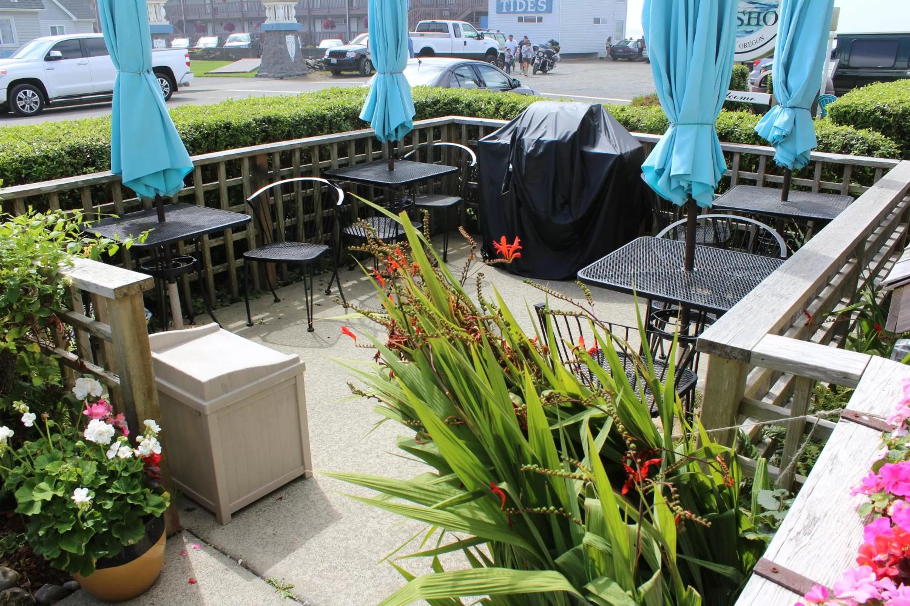 Patio in Inn at the Shore