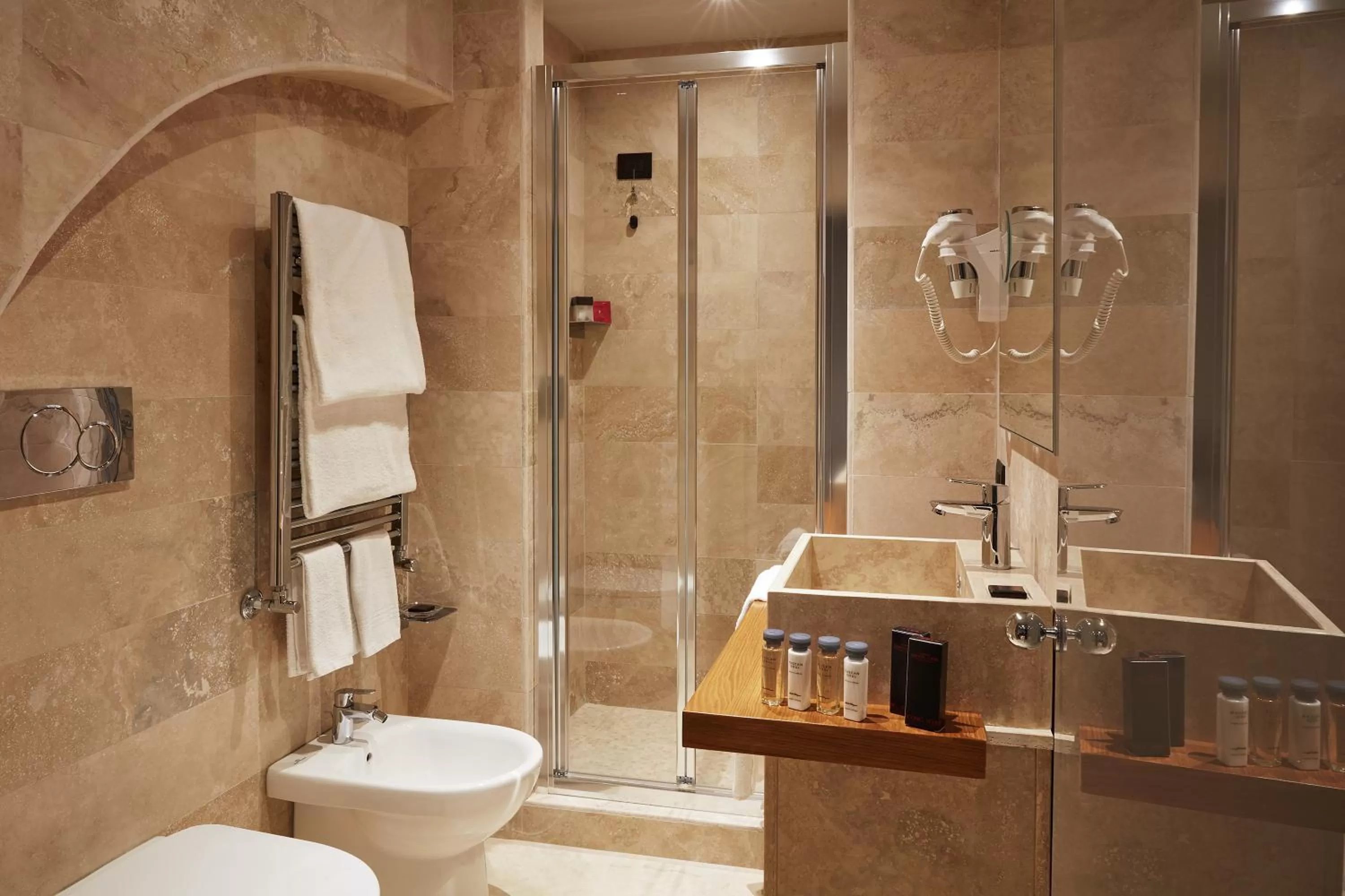 Bathroom in The Code Hotel