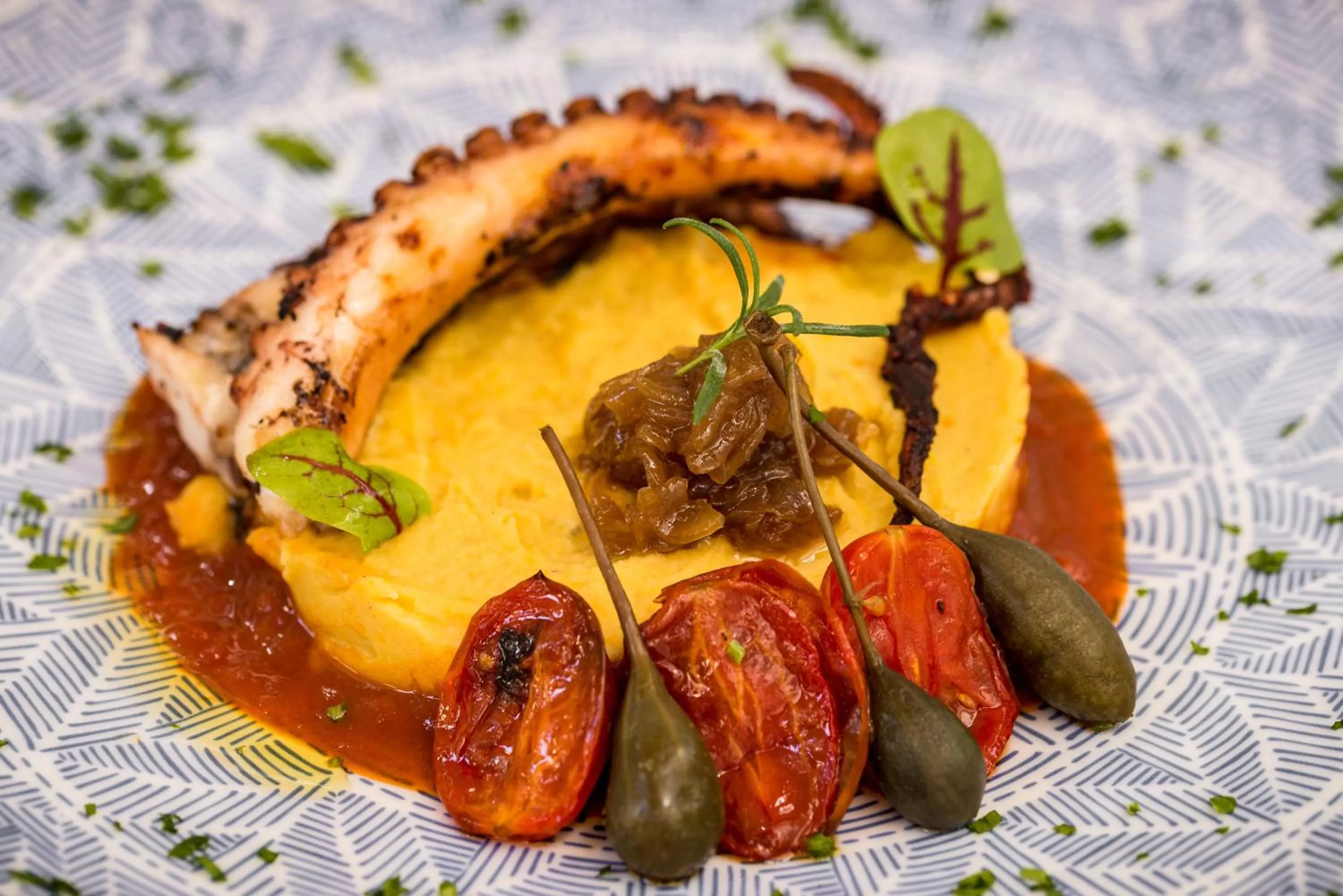 Restaurant/places to eat in Acanthus blue