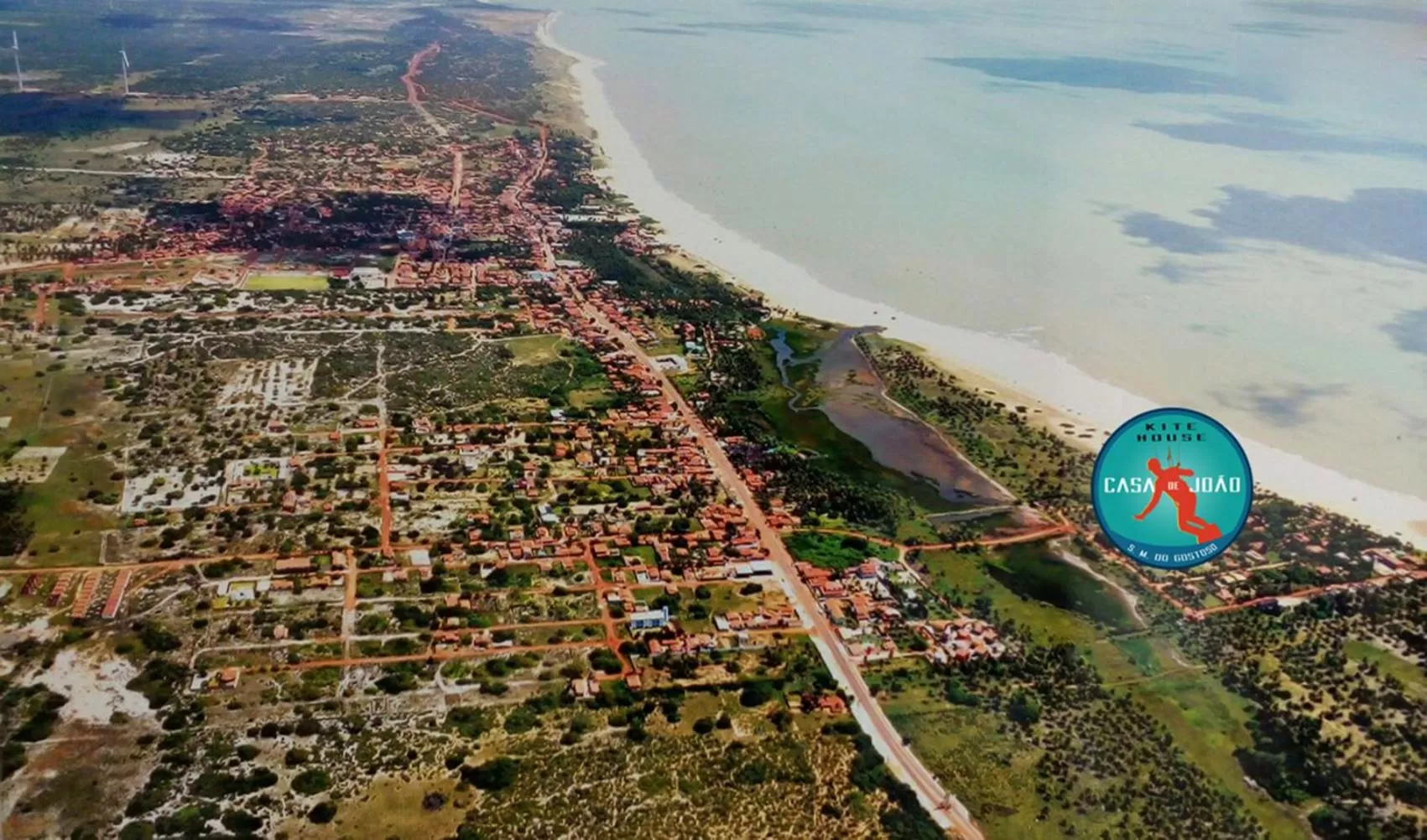Bird's eye view, Bird's-eye View in Pousada Casa de João Kitehouse