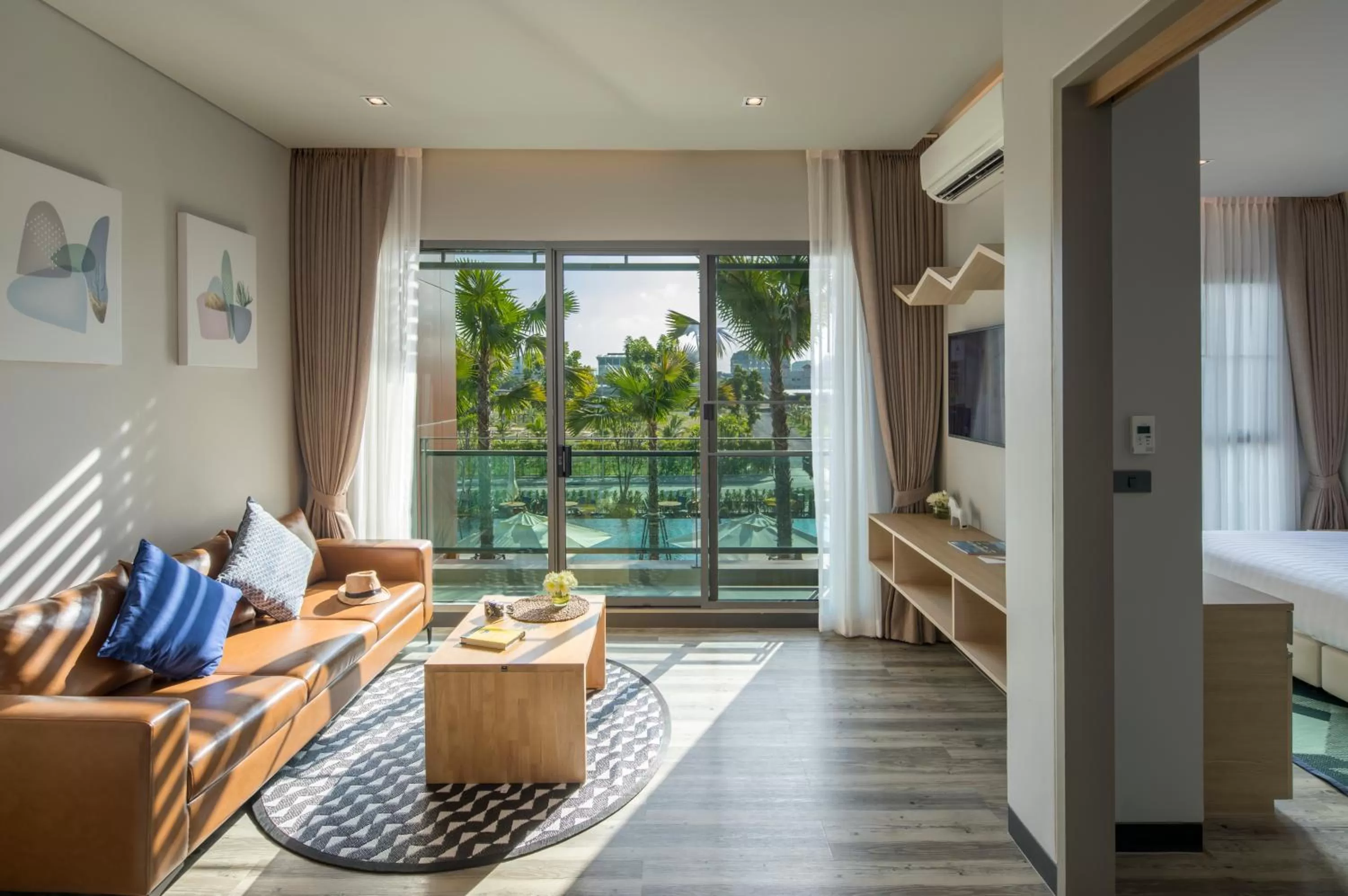 Living room in AisanA Hotel Korat