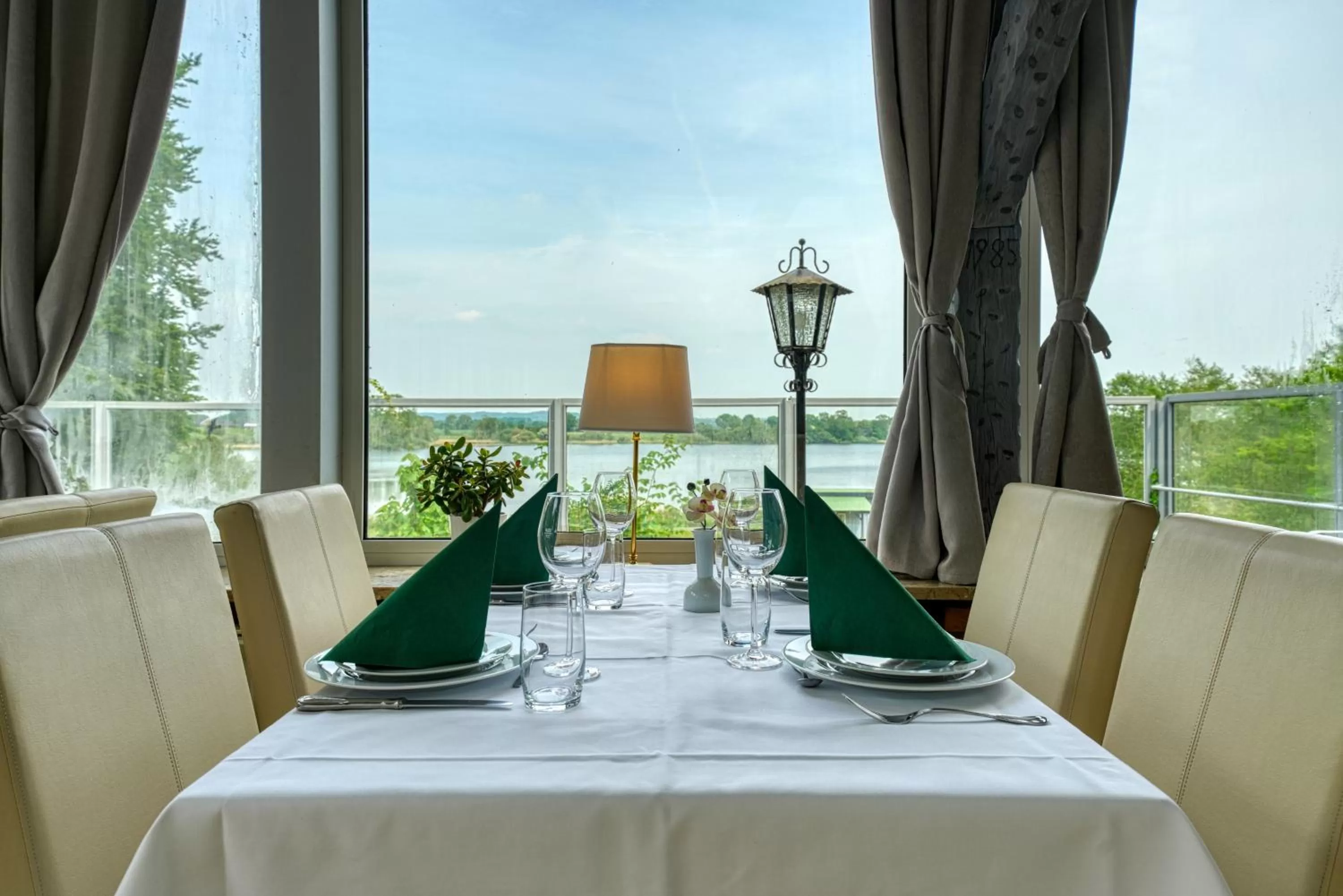 View (from property/room) in Hotel Seeblick Försterhaus