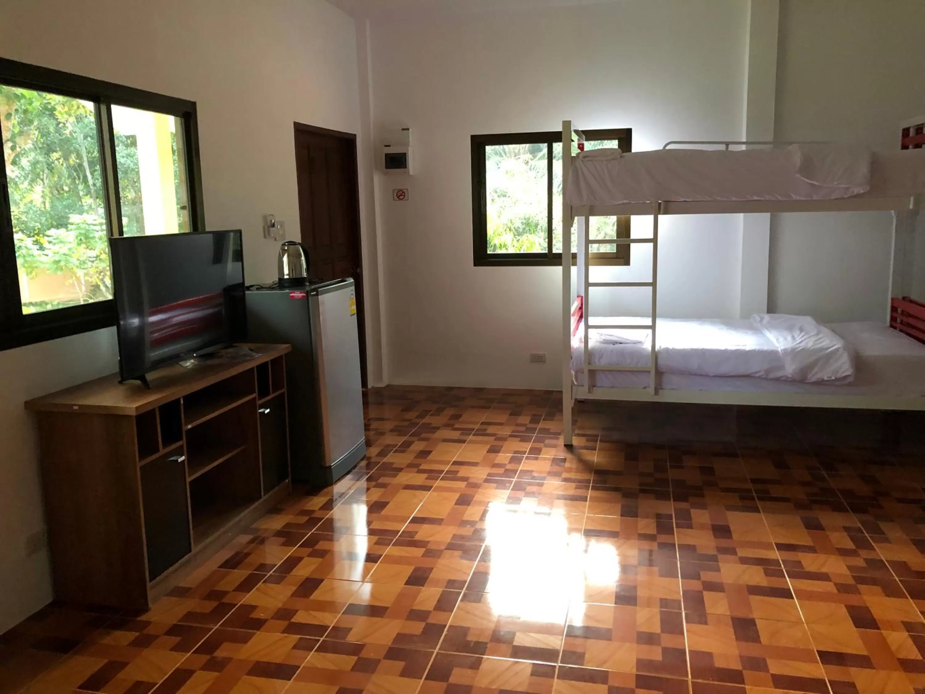 Bed in The Mountain View Hat Sai Ri Resort