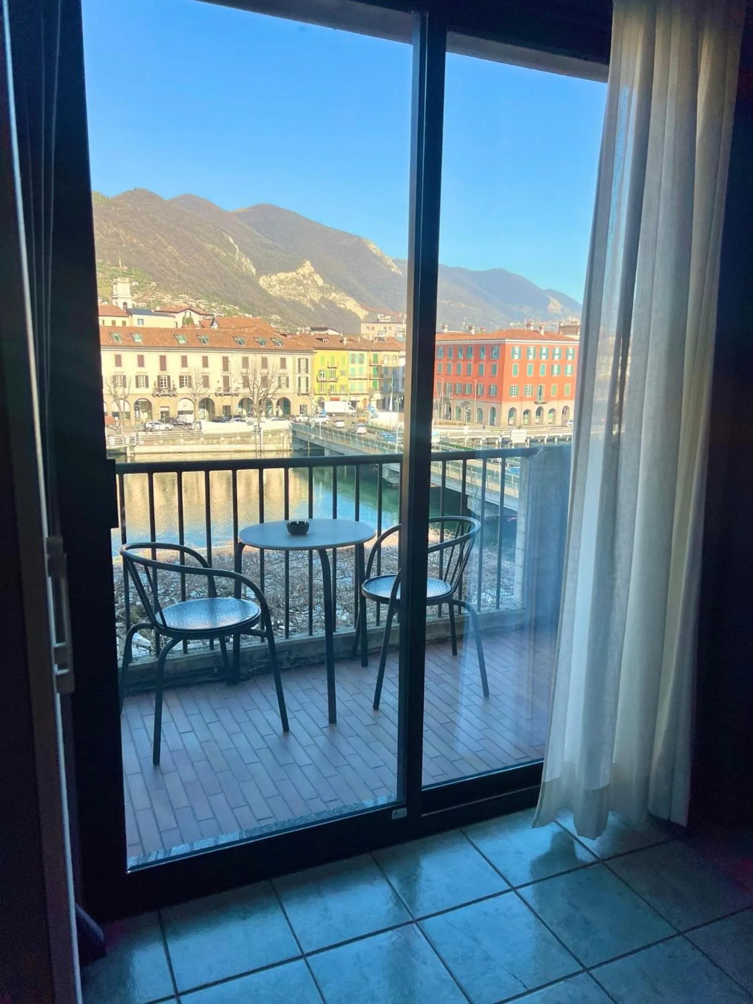 City view in Hotel Stazione sul lago di Iseo