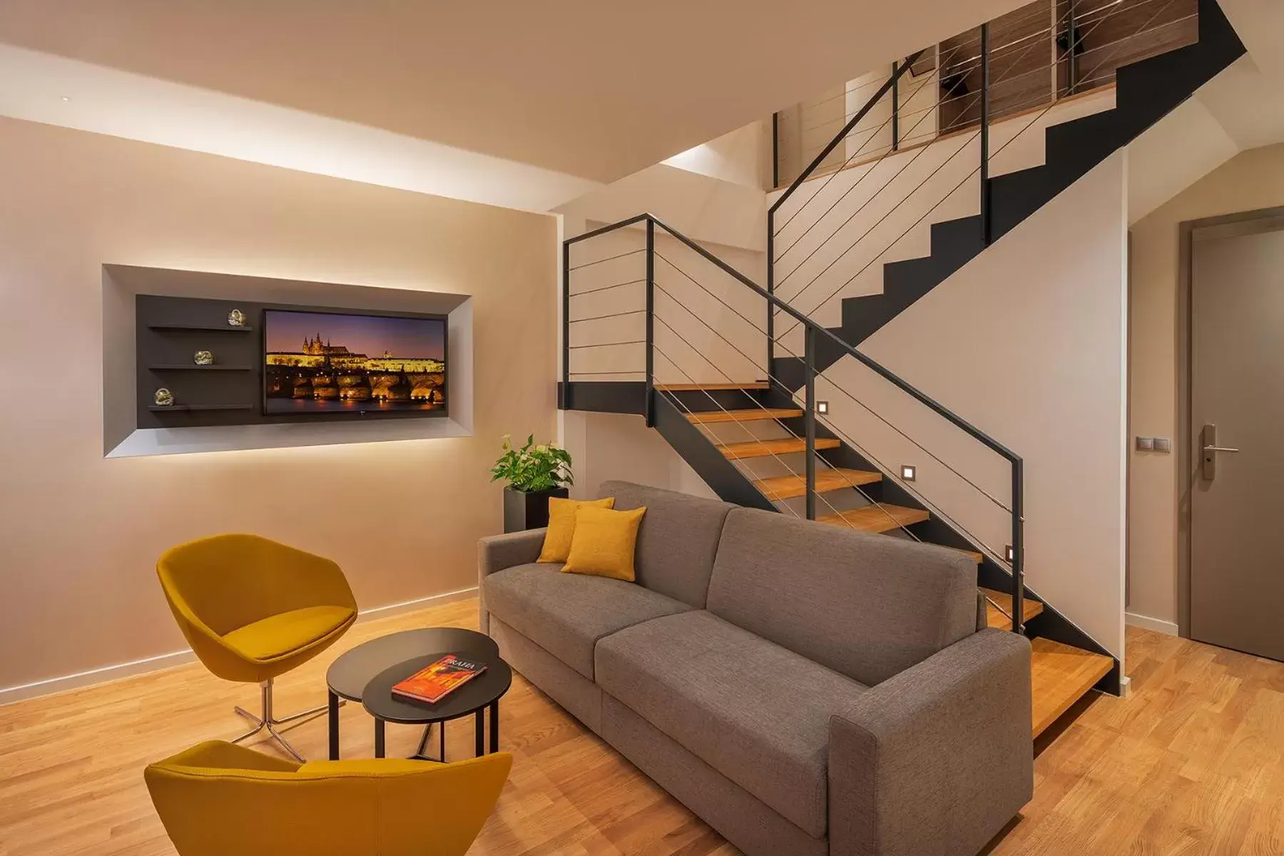 Duplex Suite in Hotel CUBE Prague Duplex Suite in Hotel CUBE Prague