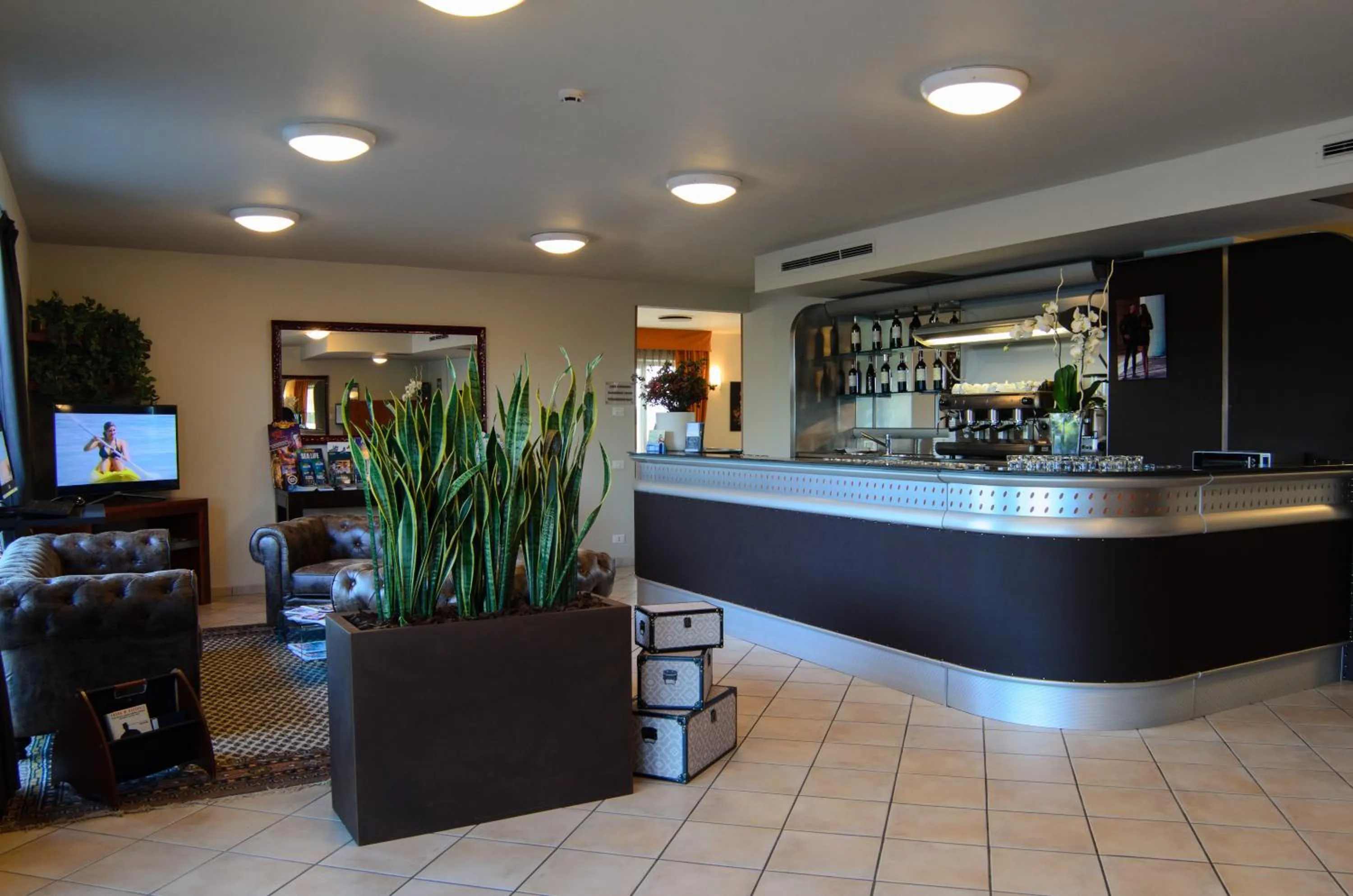 Lounge or bar in Hotel Venezia Park - ENJOY HOLIDAY