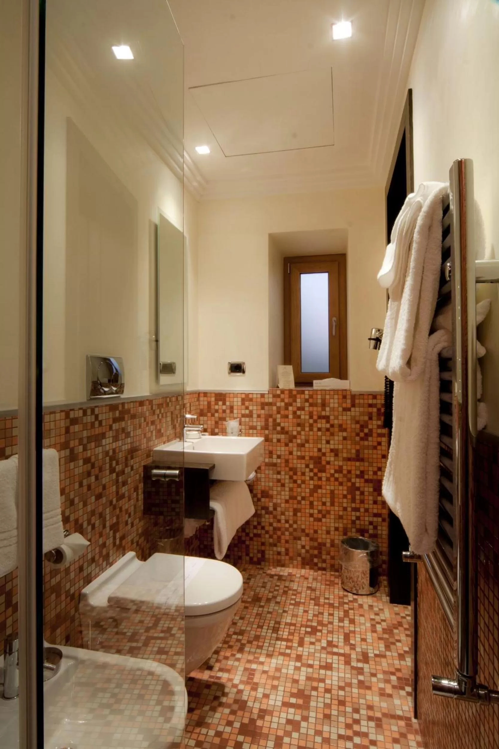 Bathroom in Marcella Royal Hotel - Rooftop Garden