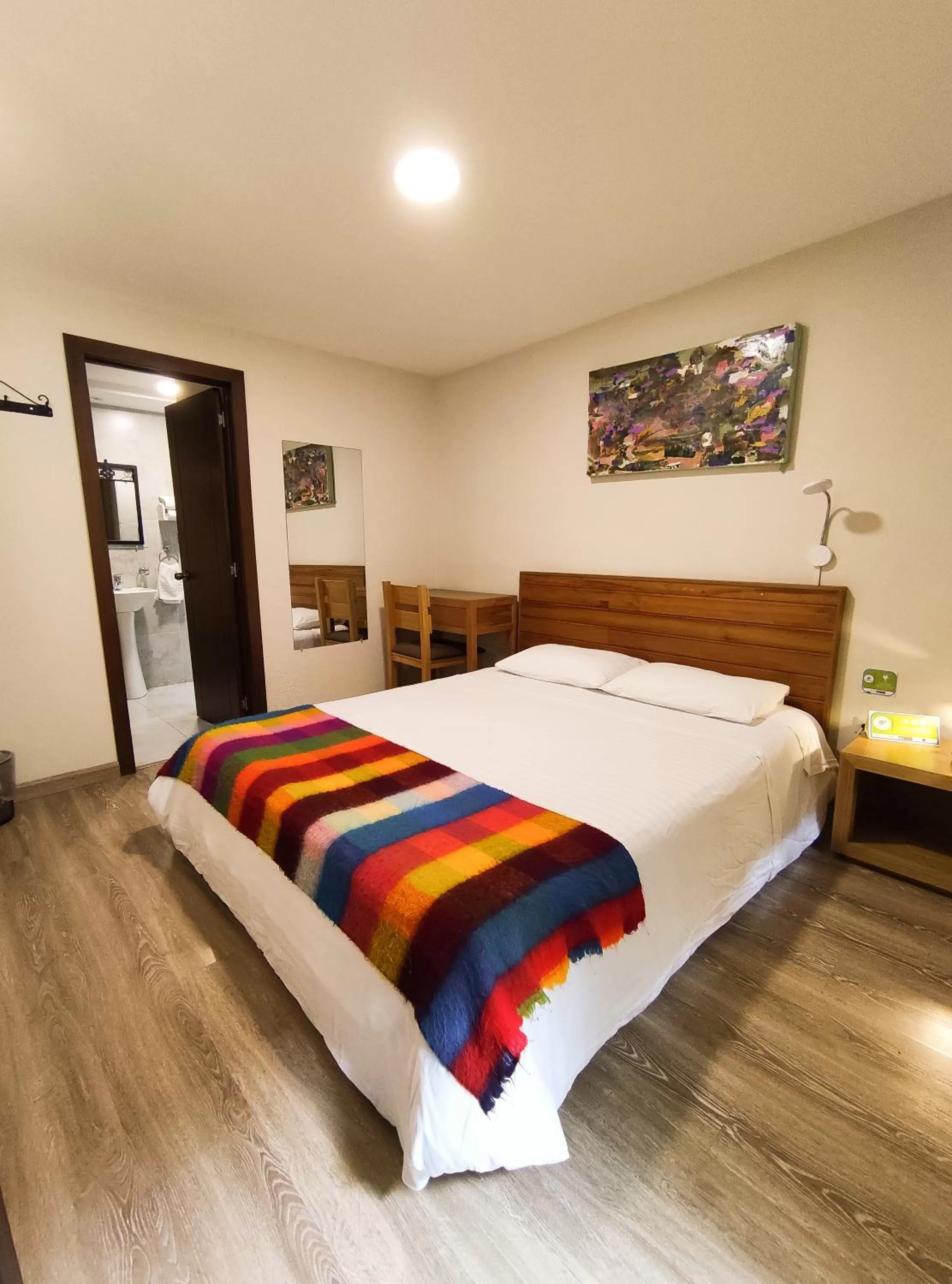 Bed in Hotel Casa Merced