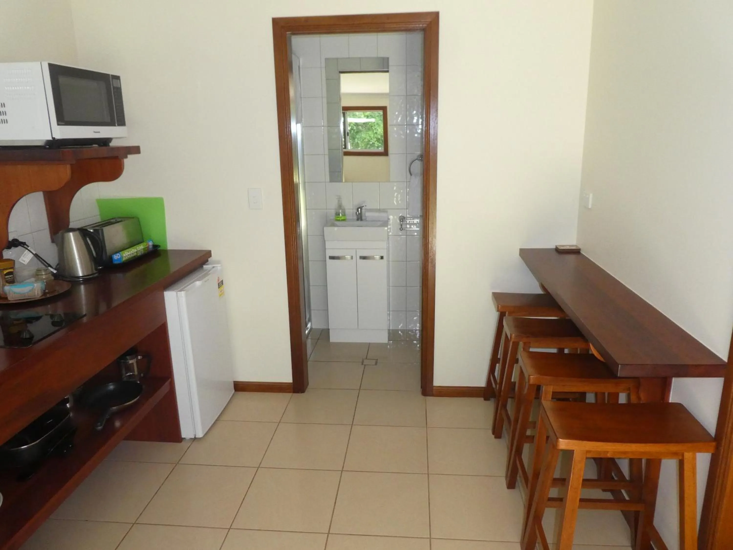 Living room in The Summit Rainforest Retreat