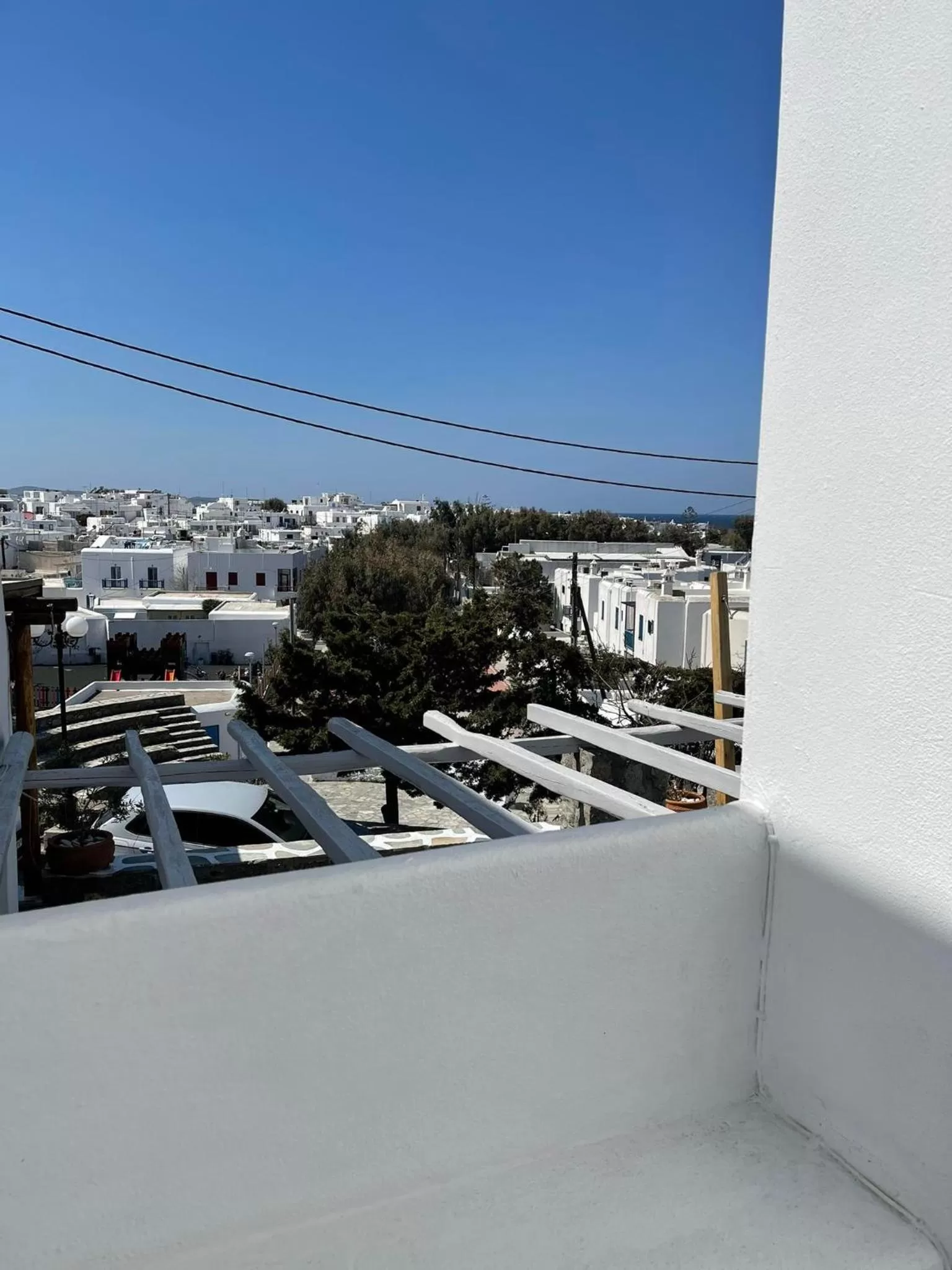 City view in Elena Hotel Mykonos