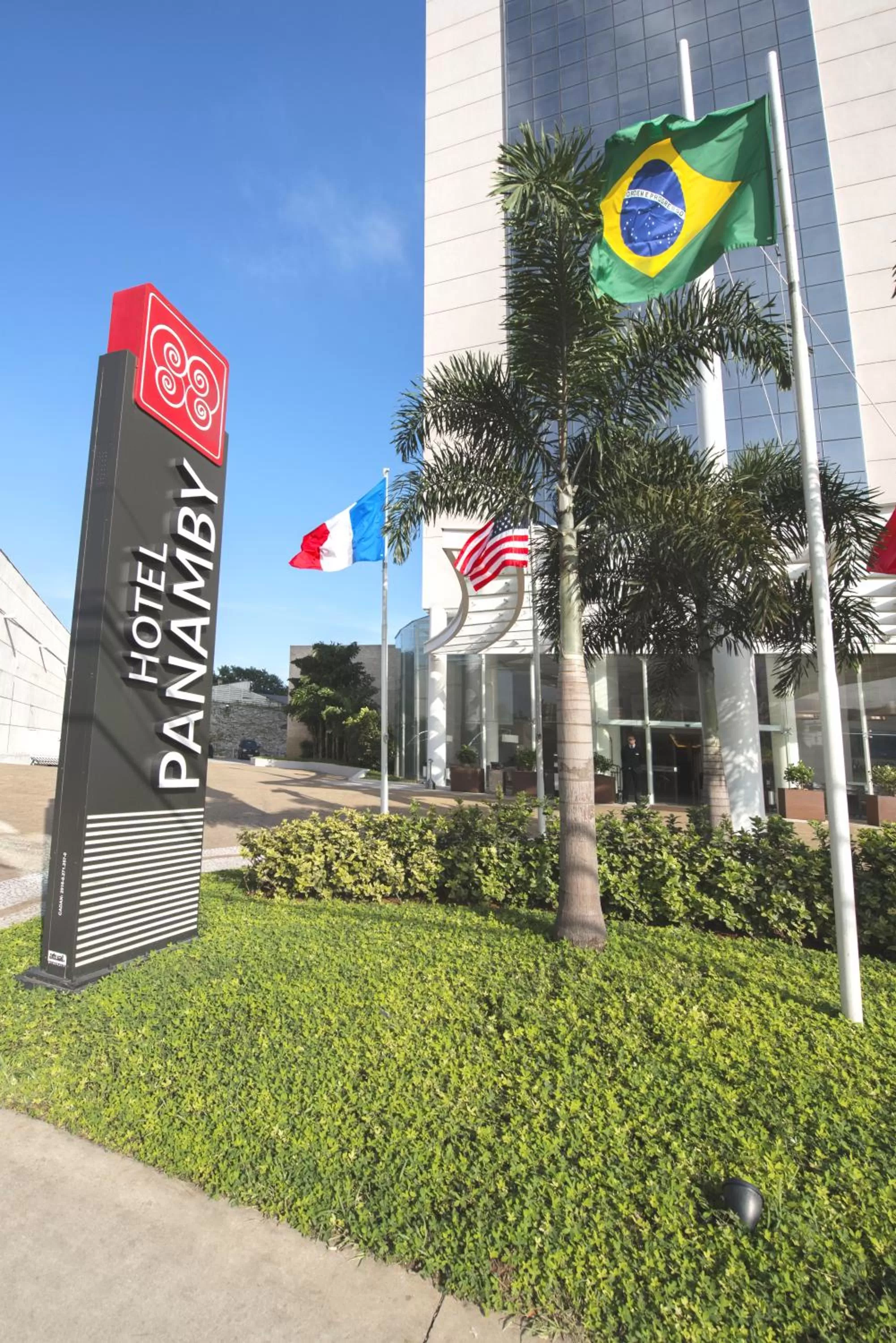 Property building in Hotel Panamby São Paulo