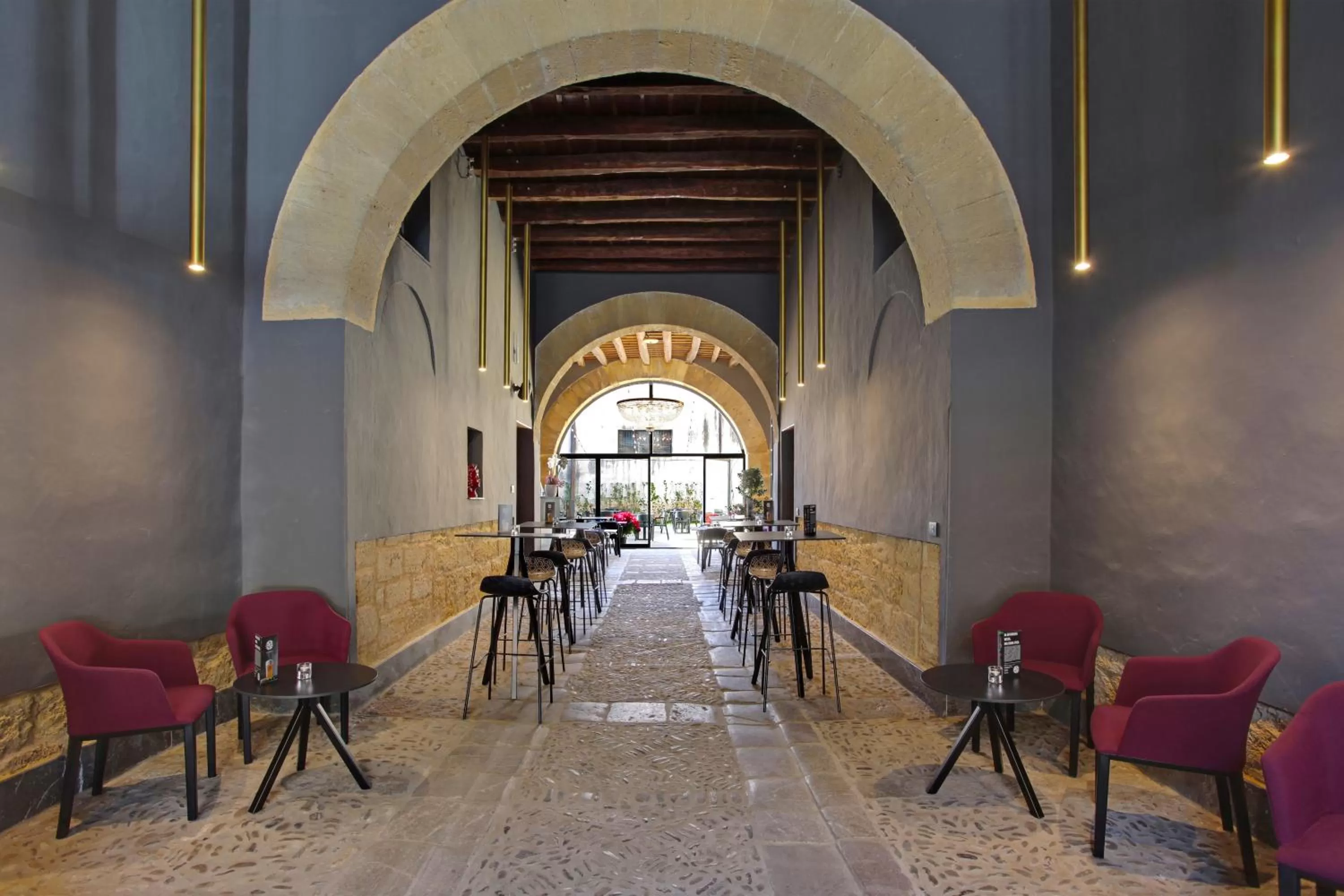 Patio in B&B Palazzo Corselli