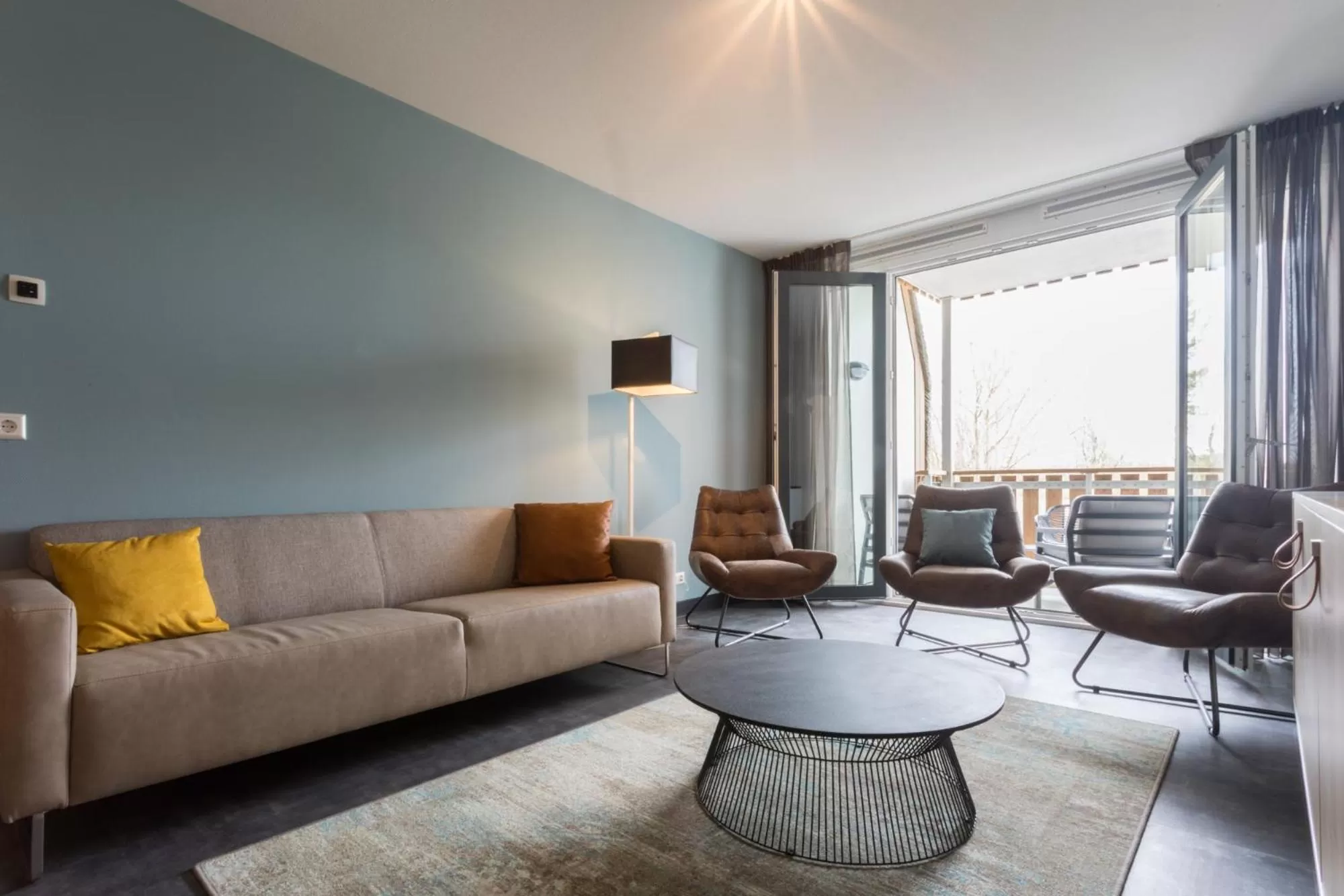 Living room in Hotel Kaap West I Kloeg Collection