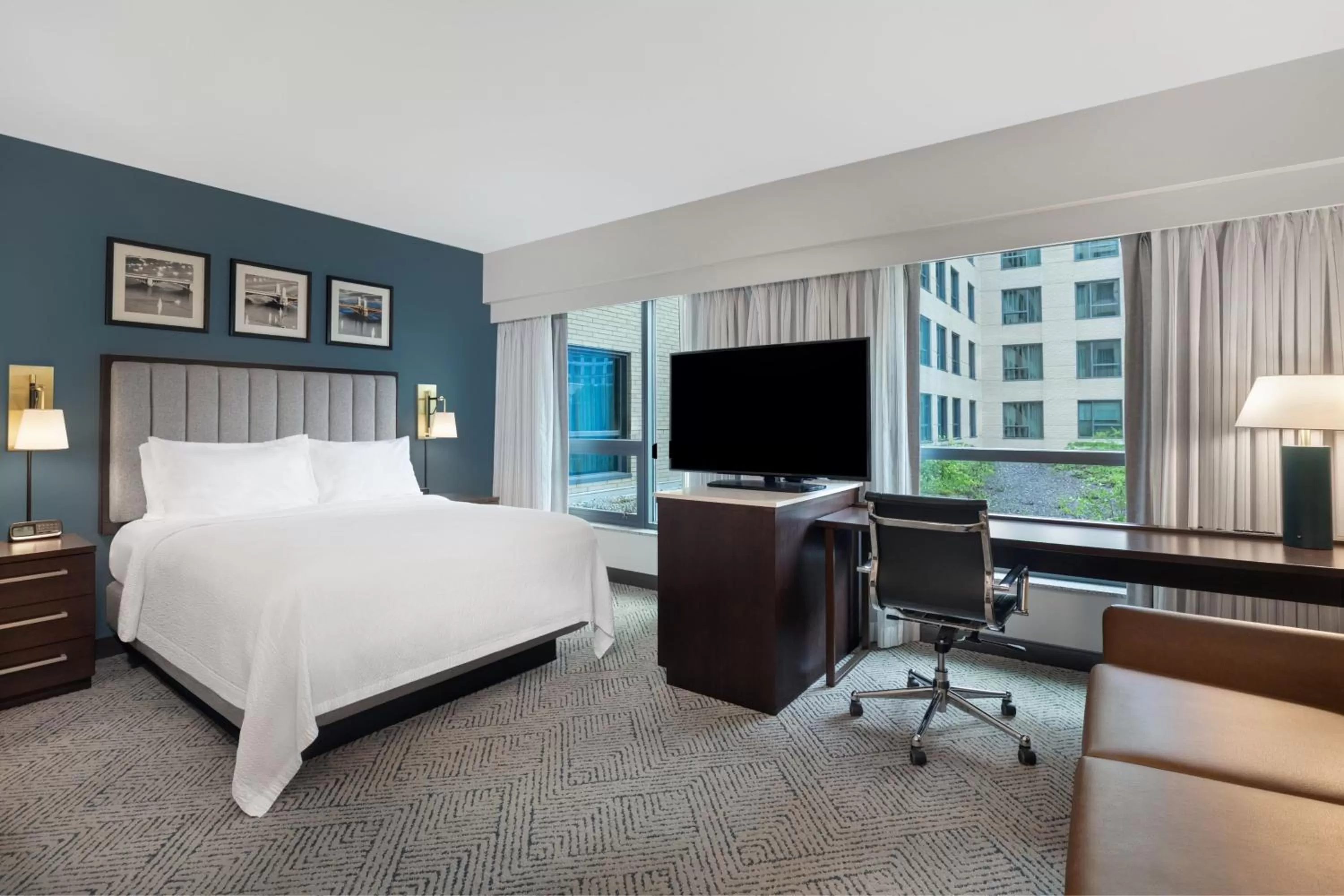 Bedroom, Bed in Residence Inn by Marriott Boston Back Bay/Fenway