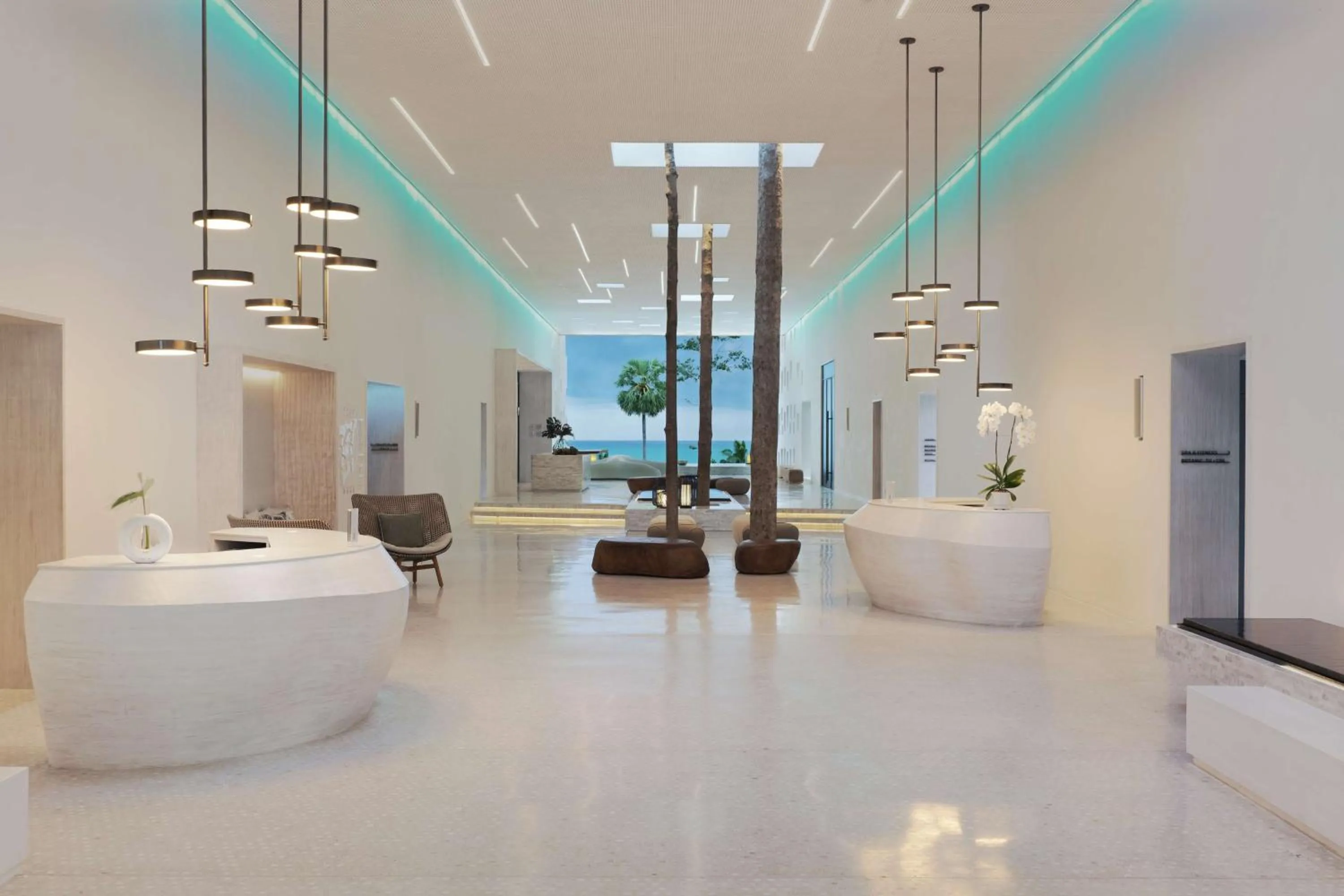 Lobby or reception in Hyatt Regency Koh Samui