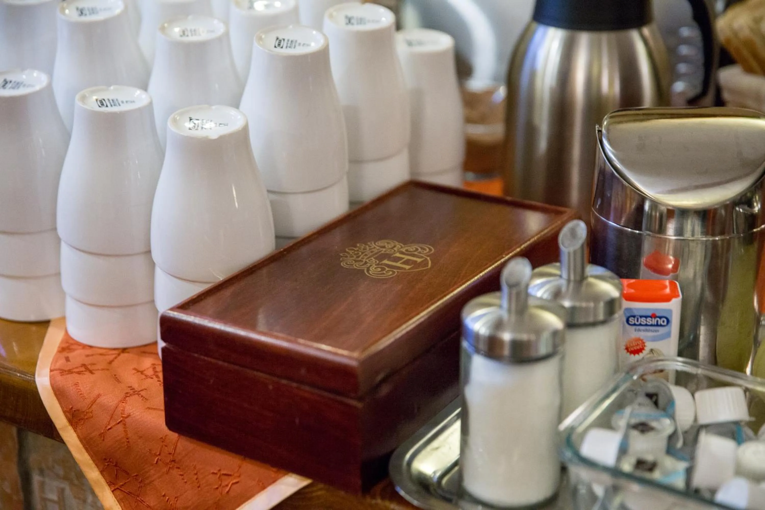 Buffet breakfast in Hotel Karin