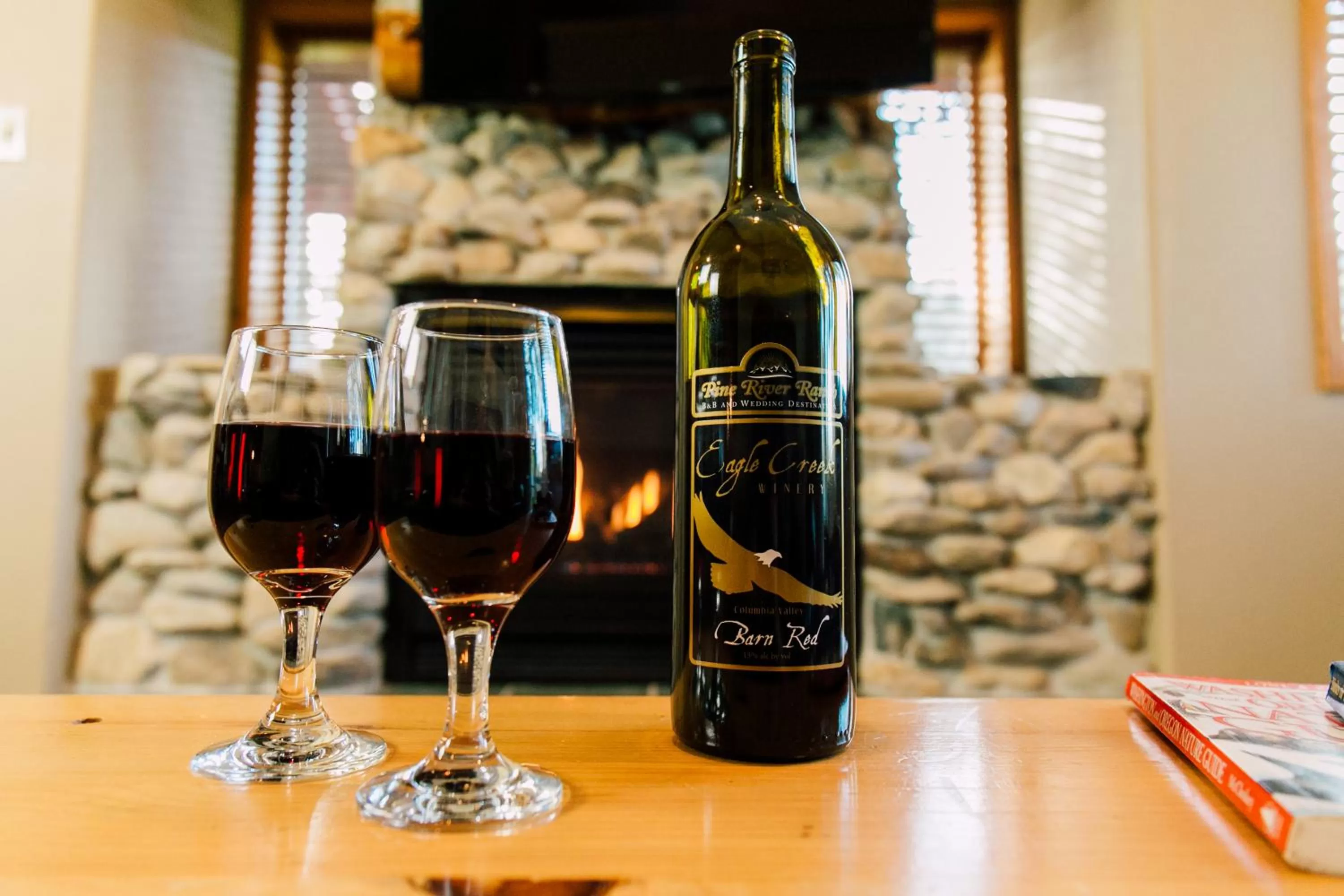Living room in Pine River Ranch B&B