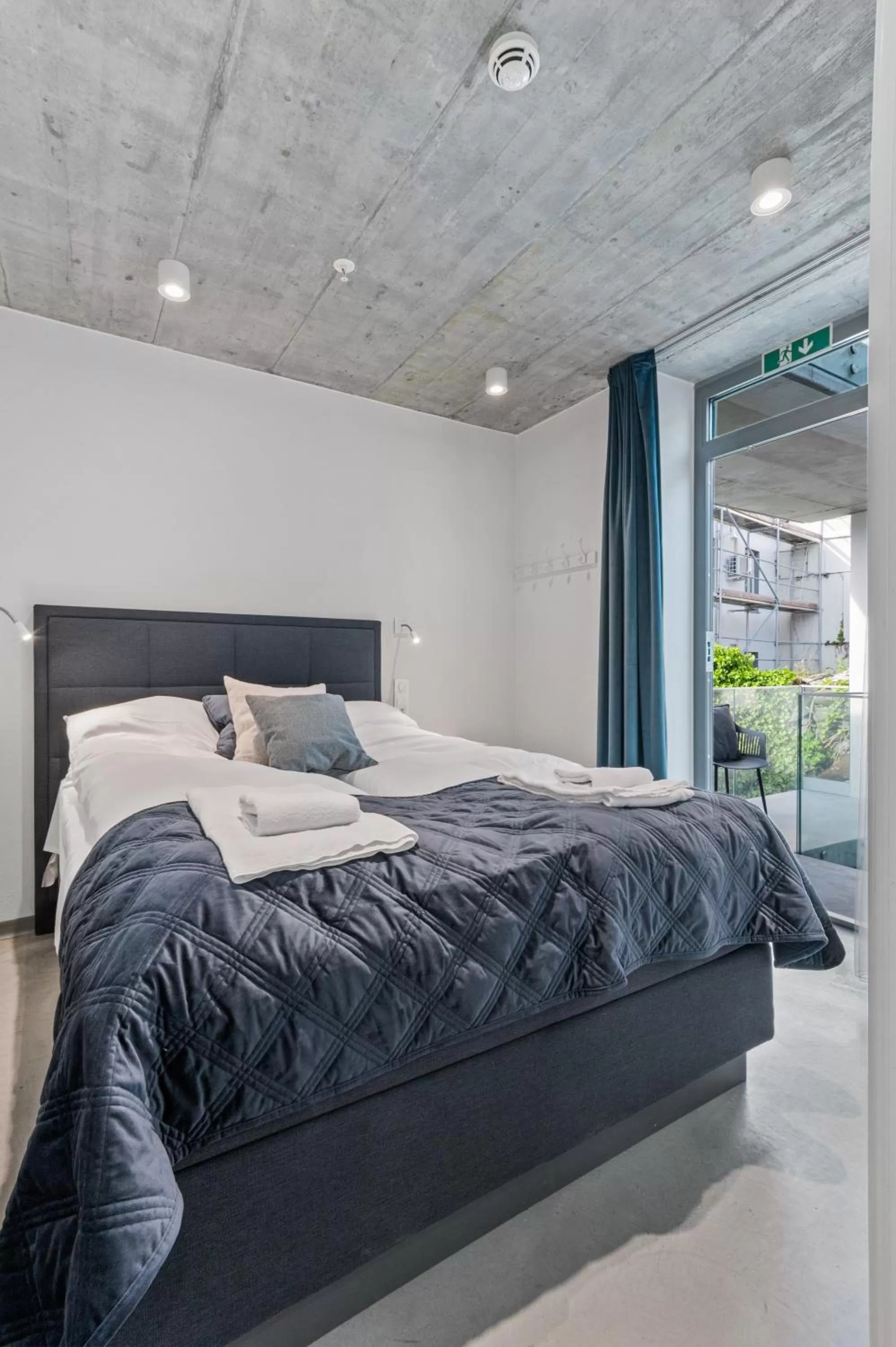 Bed in Aalesund City Apartment