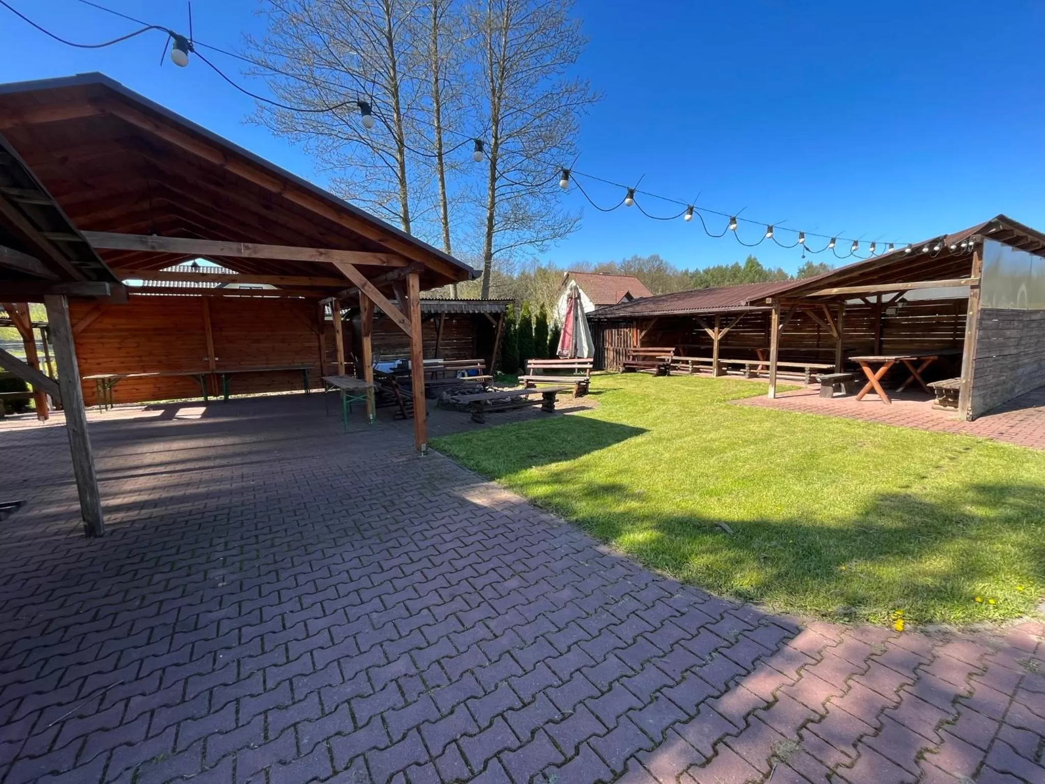 Garden, Property Building in Stajnia pod Dębem