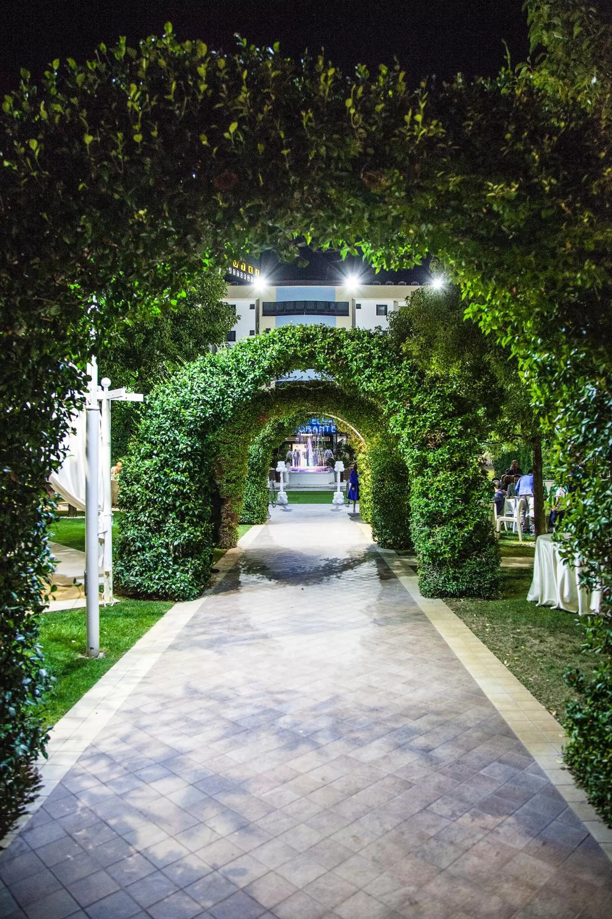 Garden in Edra Palace Hotel & Ristorante