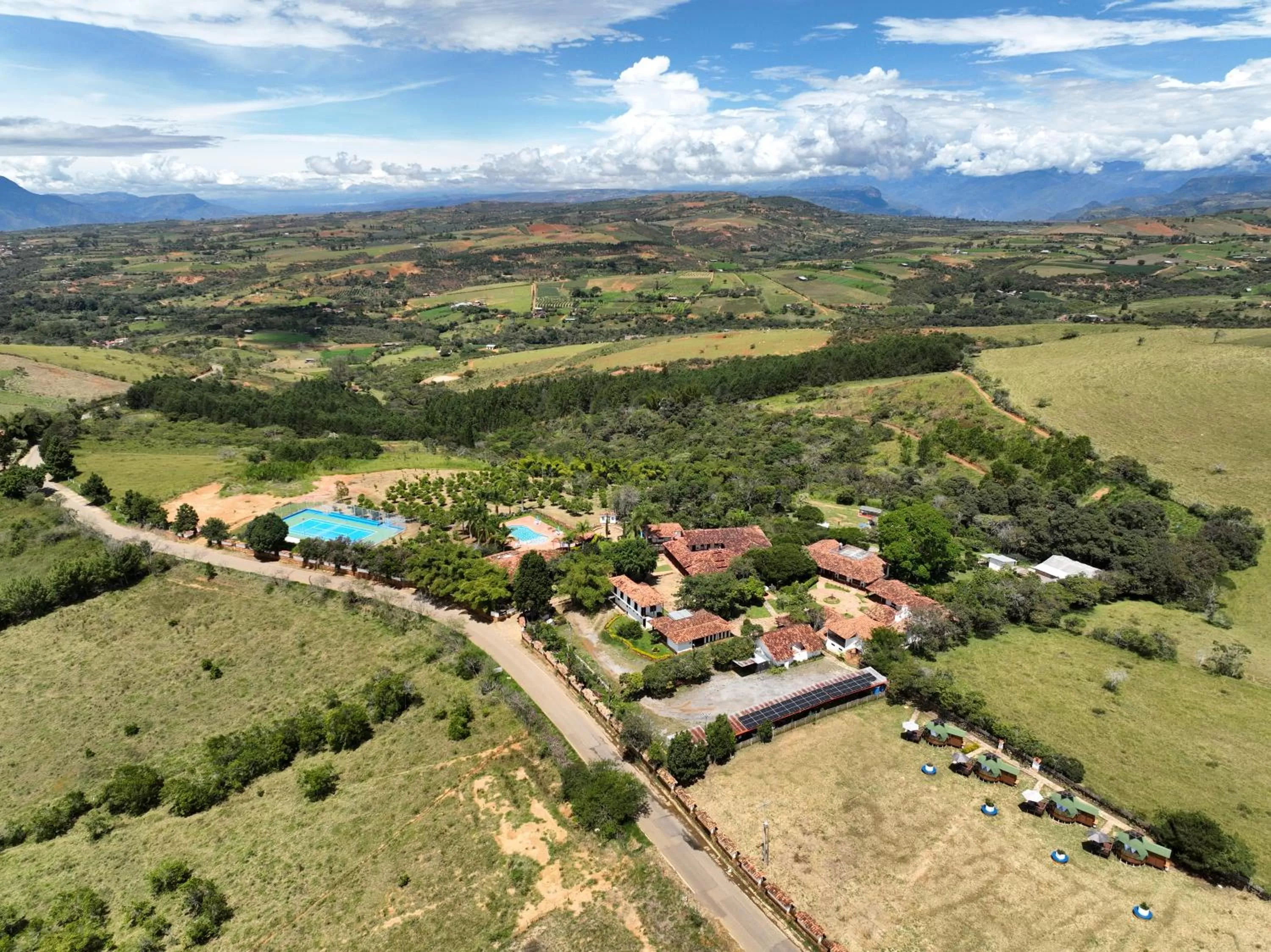 Natural landscape in Hotel Finca Buenos Aires Barichara